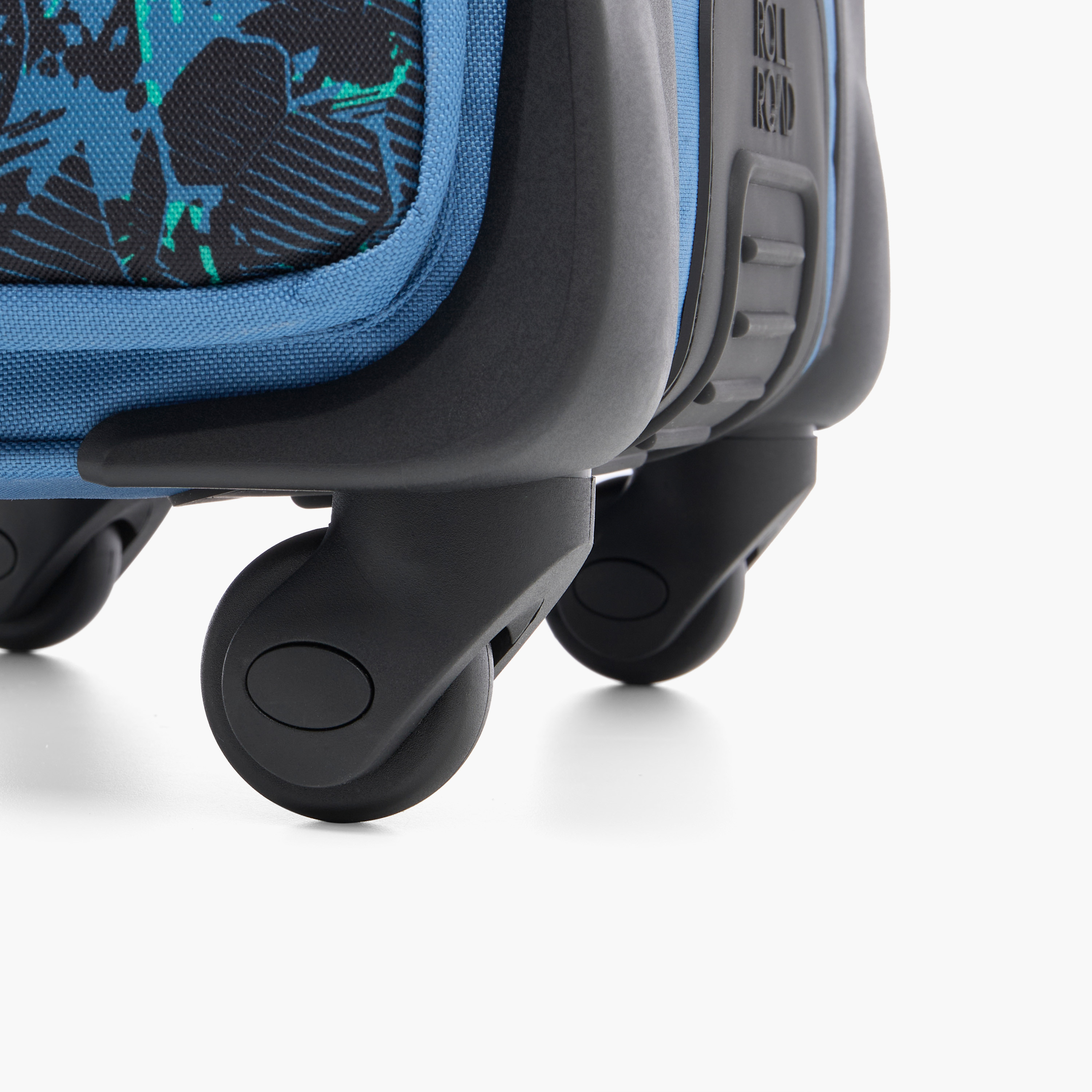 Roll Road All-Over Football Print Softcase Trolley Bag with Retractable Handle-school-bagsandbackpacks-trolleybags-image-9