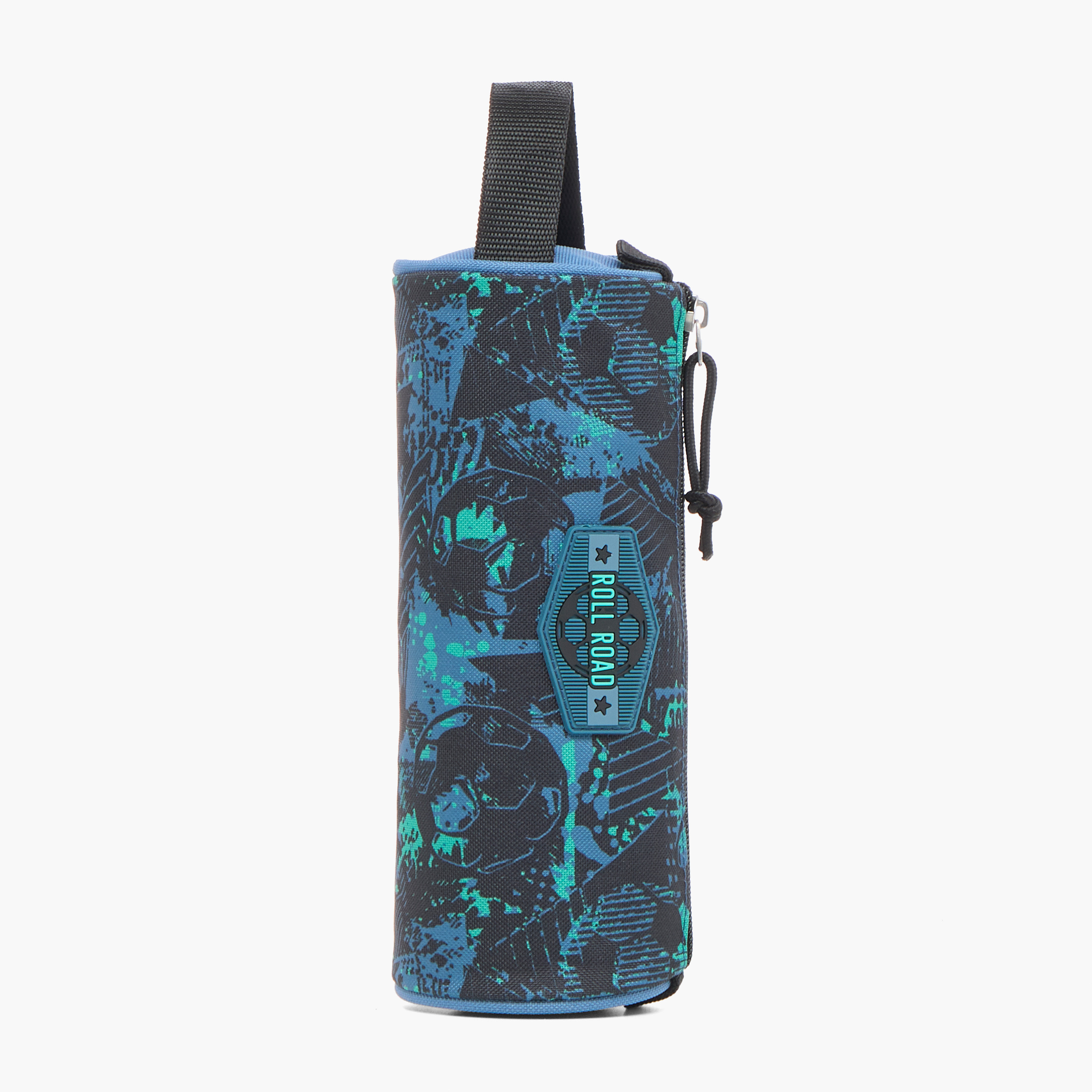 Roll Road All-Over Soccer Print Pencil Pouch with Zip Closure-school-stationery-pencilcases-image-5