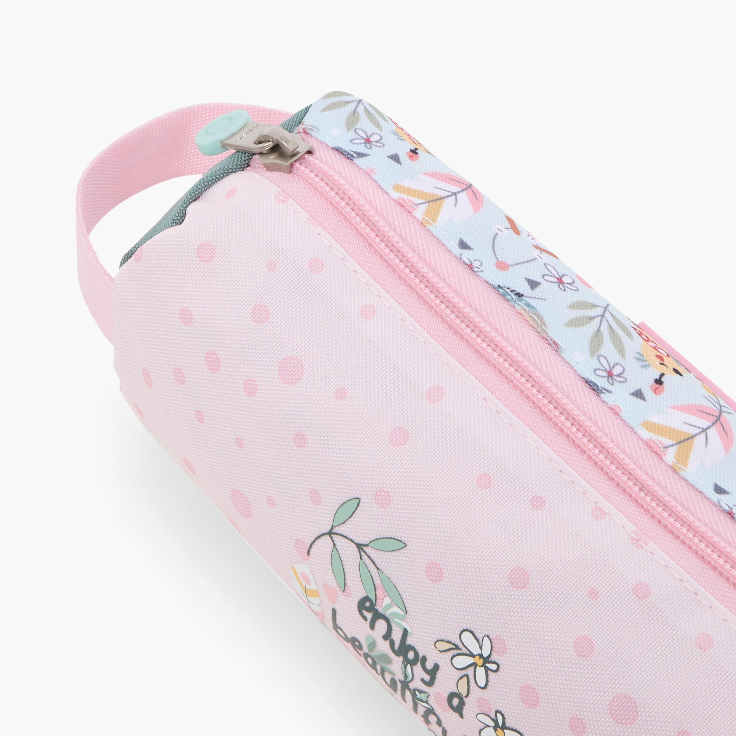 Enso Printed Pencil Pouch with Zip Closure-school-stationery-pencilcases-image-5
