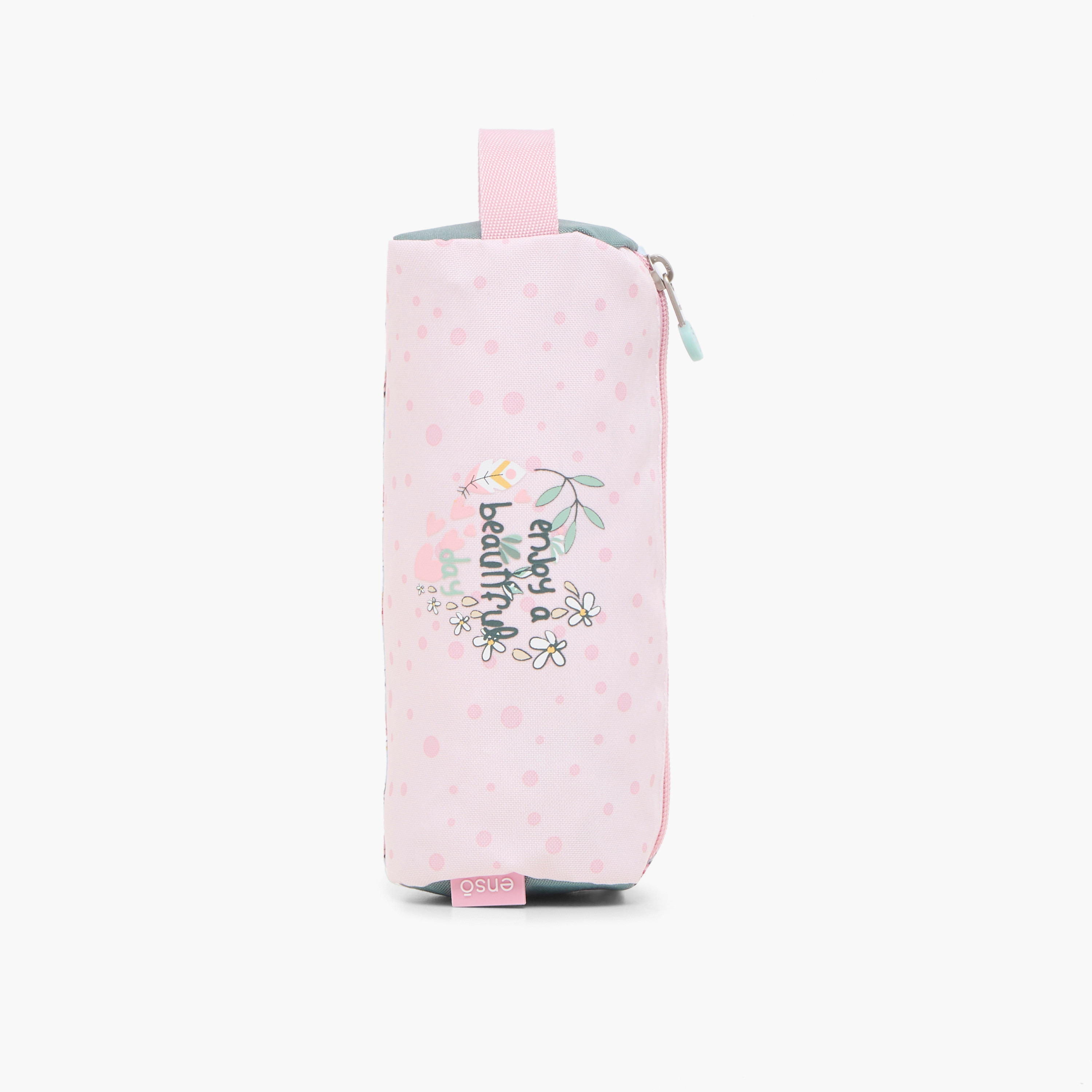 Enso Printed Pencil Pouch with Zip Closure-school-stationery-pencilcases-image-7
