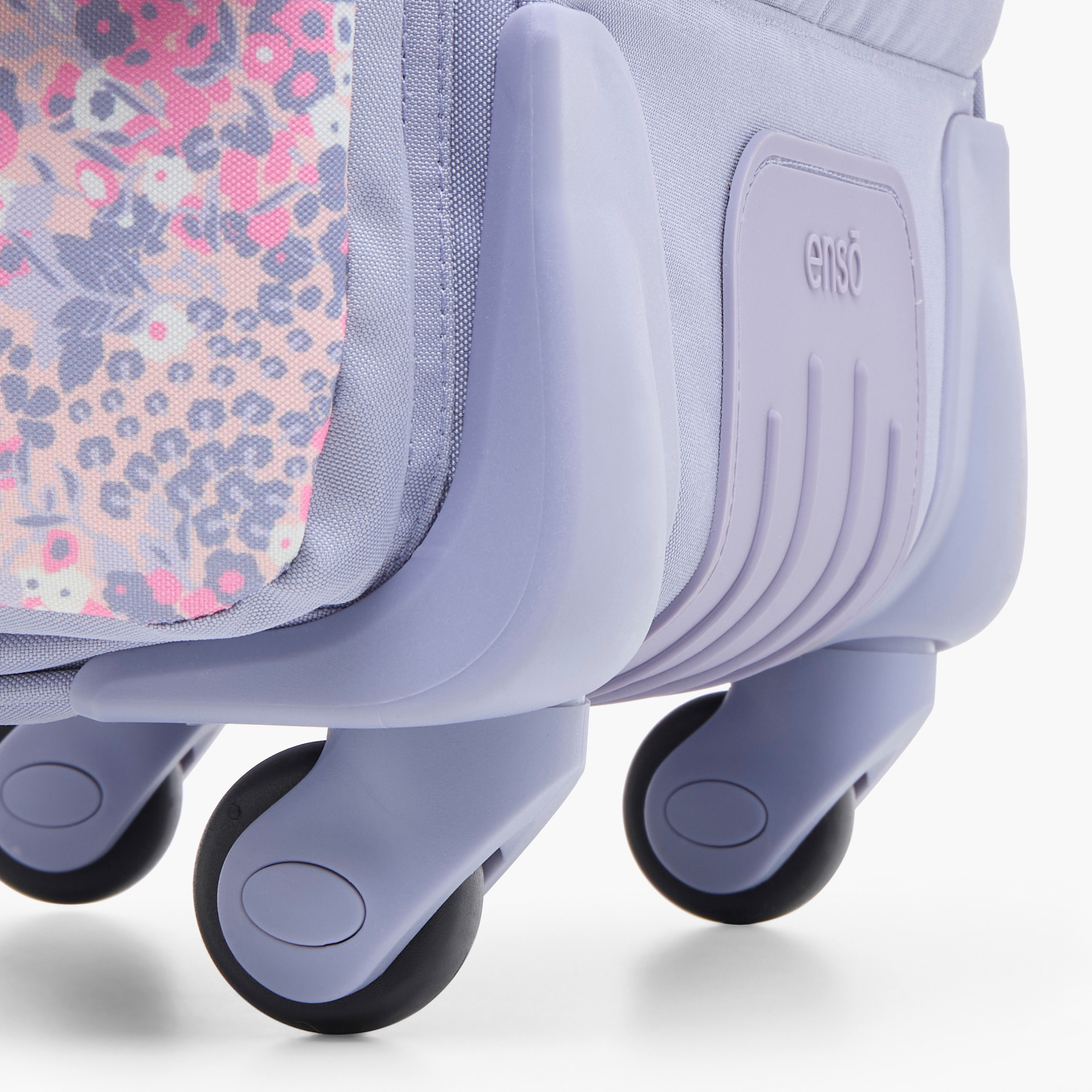 Enso 17-inch Floral Print Trolley Backpack with Retractable Handle - 33x44x21 cms-school-bagsandbackpacks-trolleybags-image-12