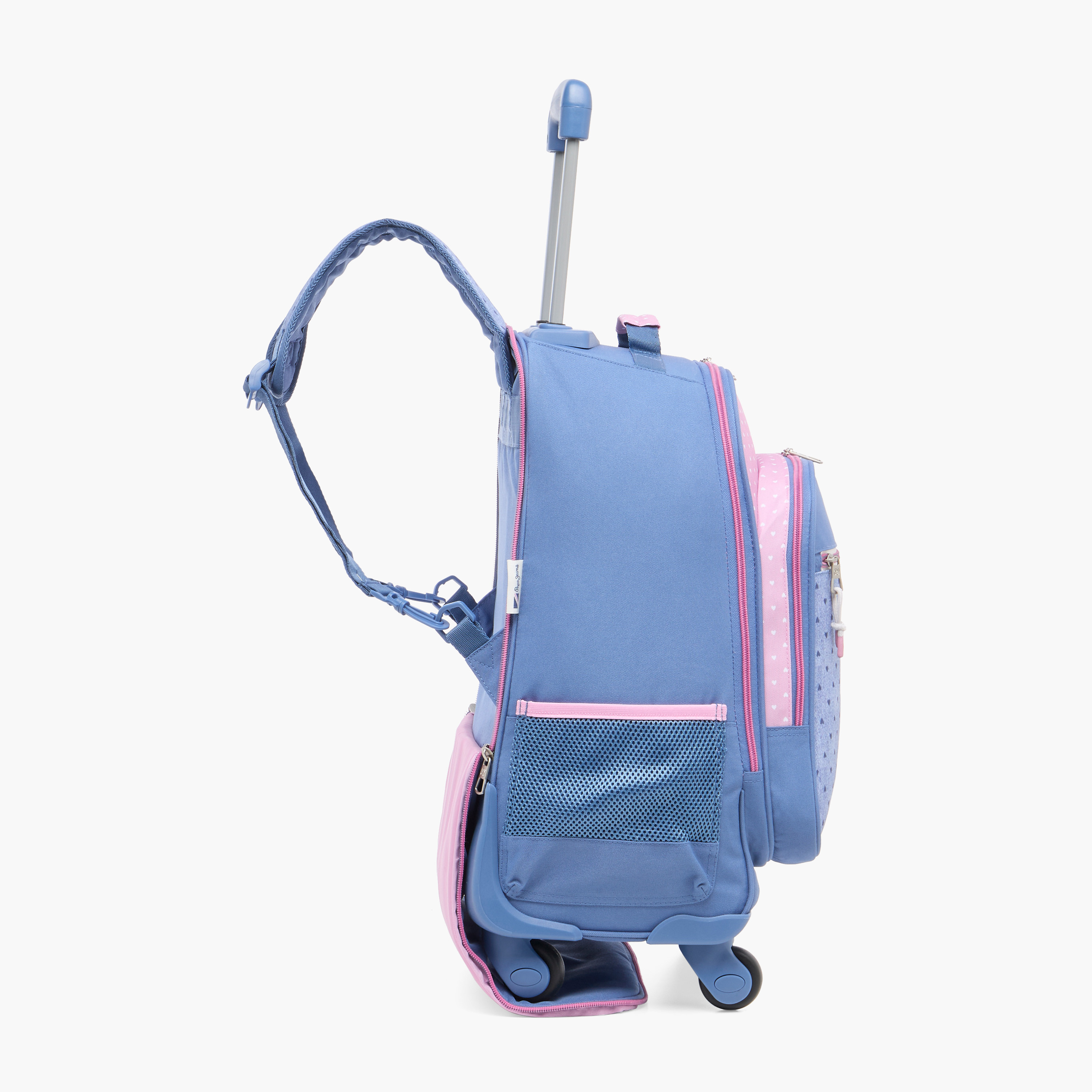 Pepe Jeans Heart Print Softcase Trolley Bag with Retractable Handle-school-bagsandbackpacks-trolleybags-image-13