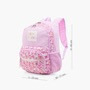شنطة ظهر 18 بوصة بحمالات قابلة للتعديل وطبعات أزهار من بيبي جينز- 33x46x17 سم-school-bagsandbackpacks-backpacks-image-2