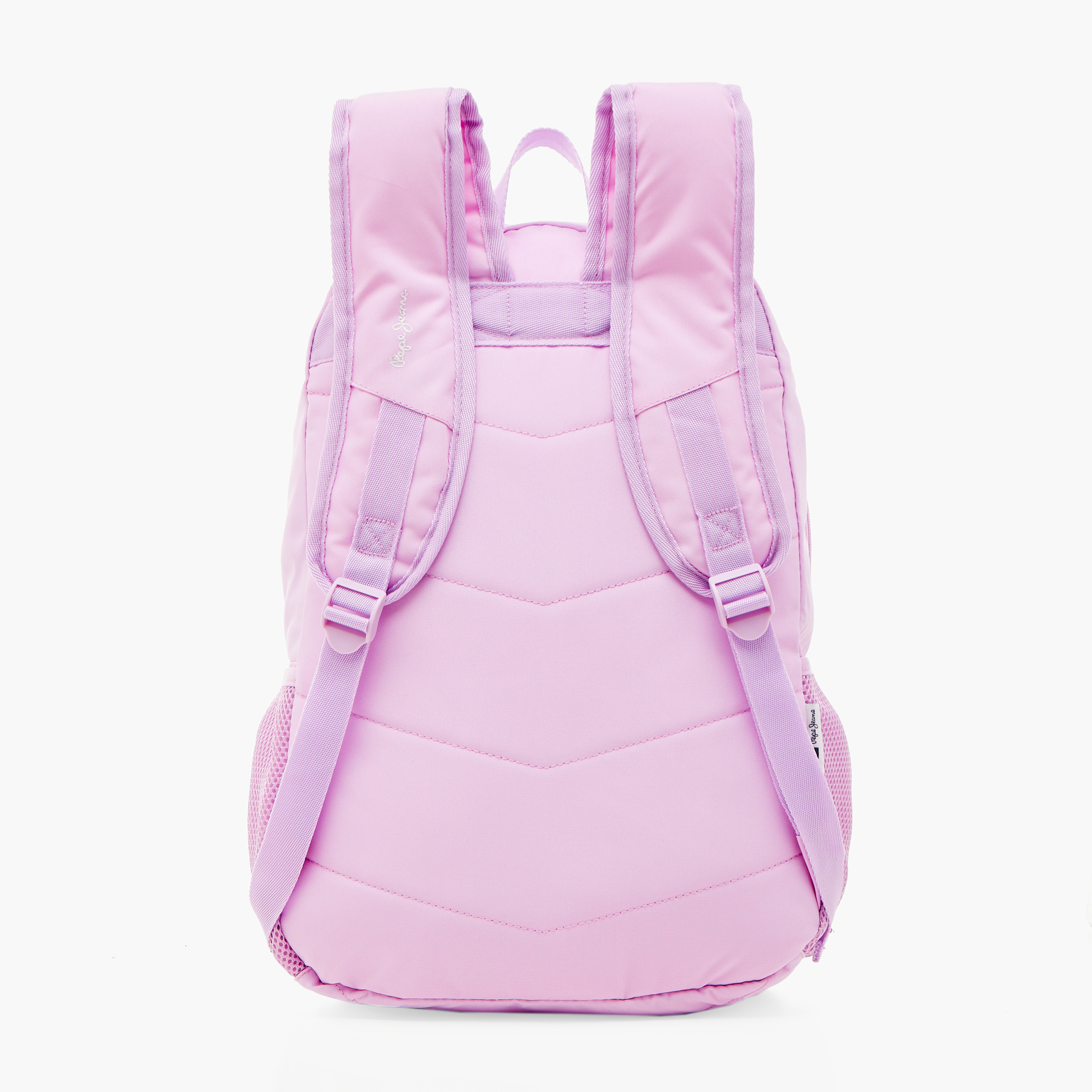 شنطة ظهر 18 بوصة بحمالات قابلة للتعديل وطبعات أزهار من بيبي جينز- 33x46x17 سم-school-bagsandbackpacks-backpacks-image-3