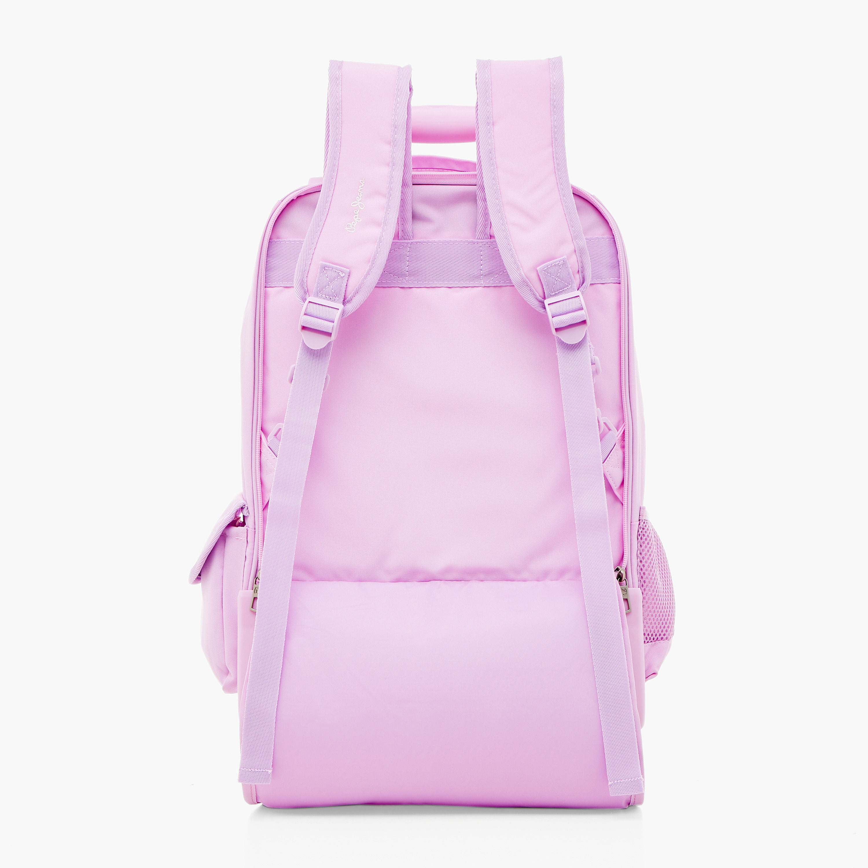 Pepe Jeans Printed 17-inch Trolley Backpack with Retractable Handle and Zip Closure - 33x44x21 cms-school-bagsandbackpacks-trolleybags-image-3