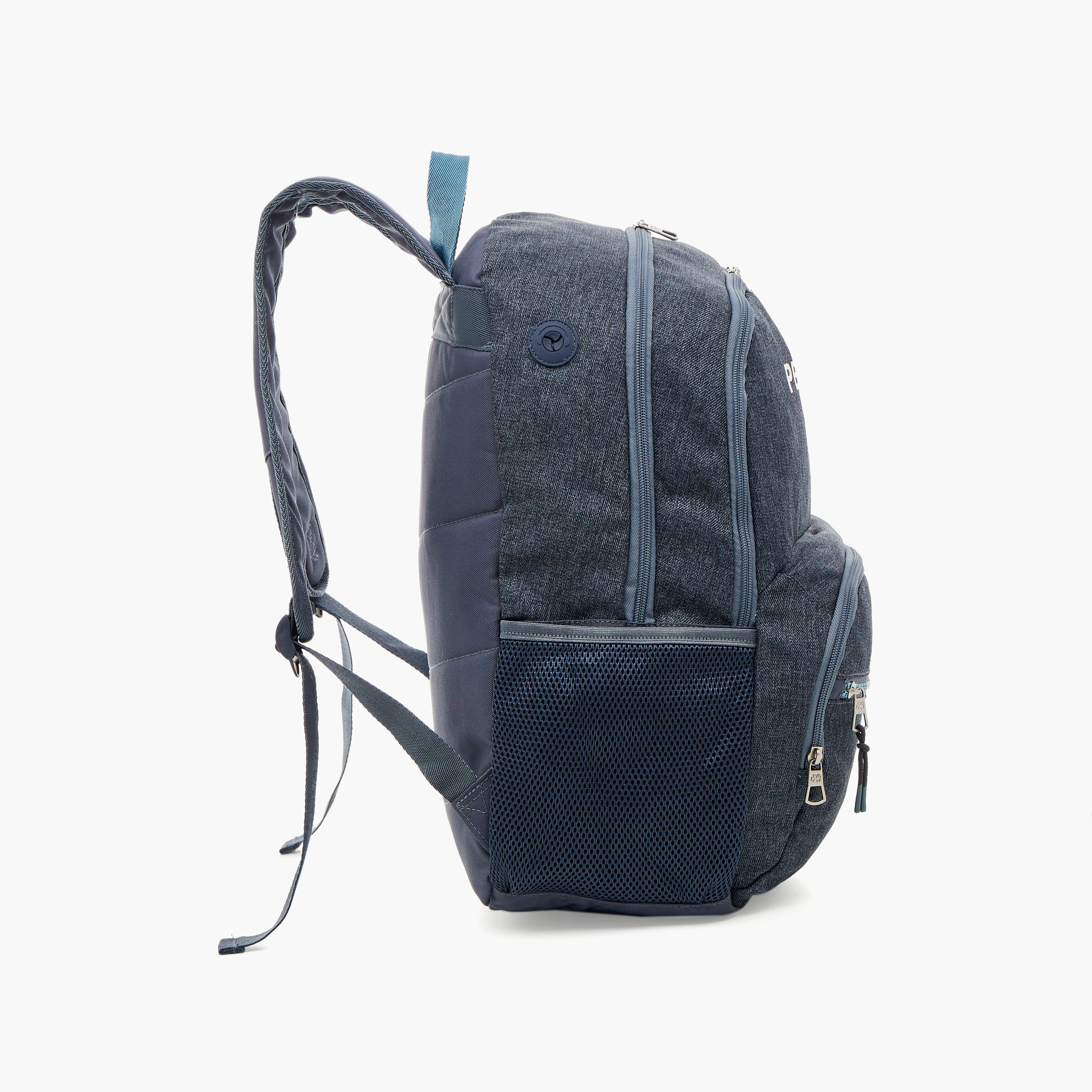 Pepe Jeans Logo Print 18-inch Backpack with Adjustable Straps and Zip Closure - 33x17x17 cms-school-bagsandbackpacks-backpacks-image-3