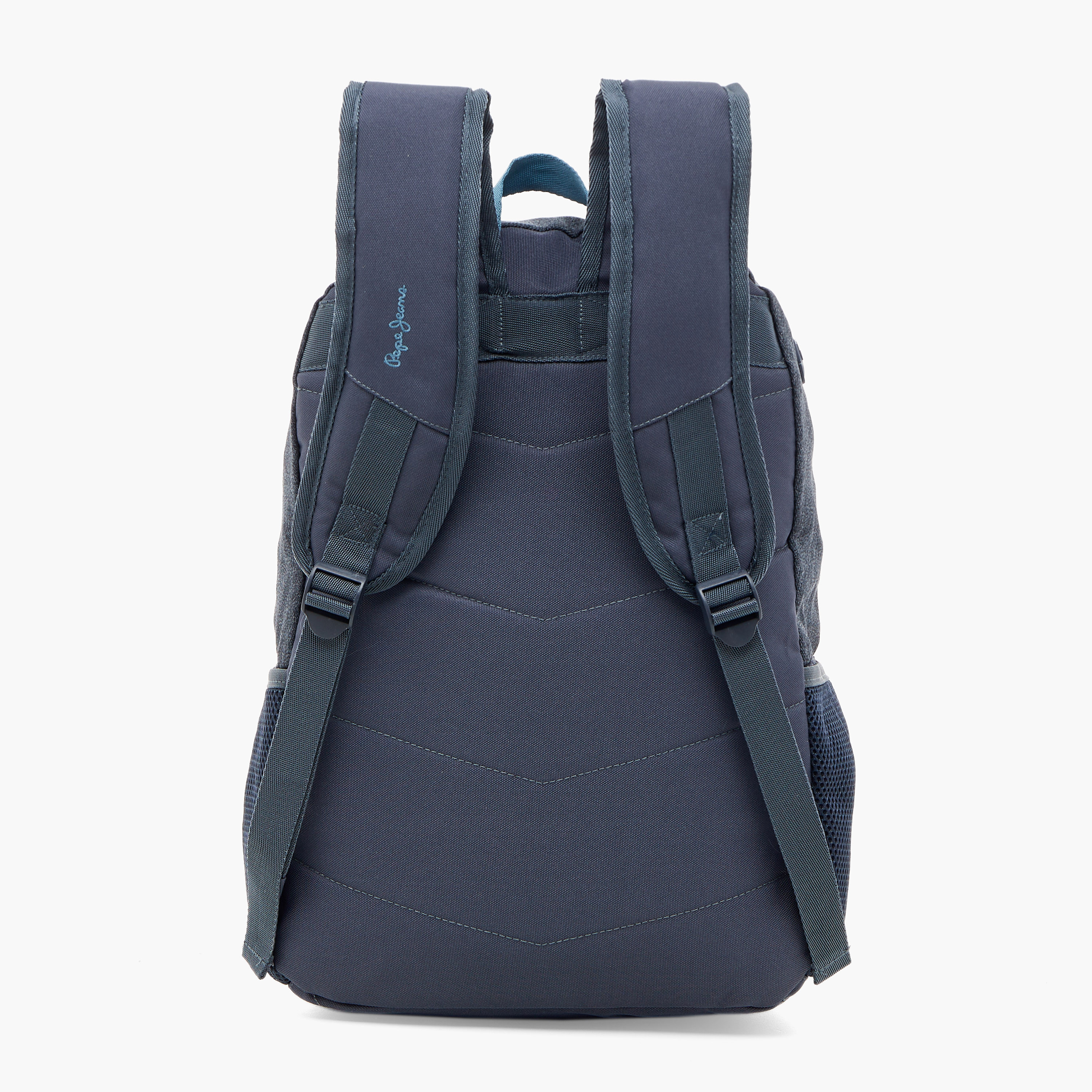 Pepe Jeans Logo Print 18-inch Backpack with Adjustable Straps and Zip Closure - 33x17x17 cms-school-bagsandbackpacks-backpacks-image-5