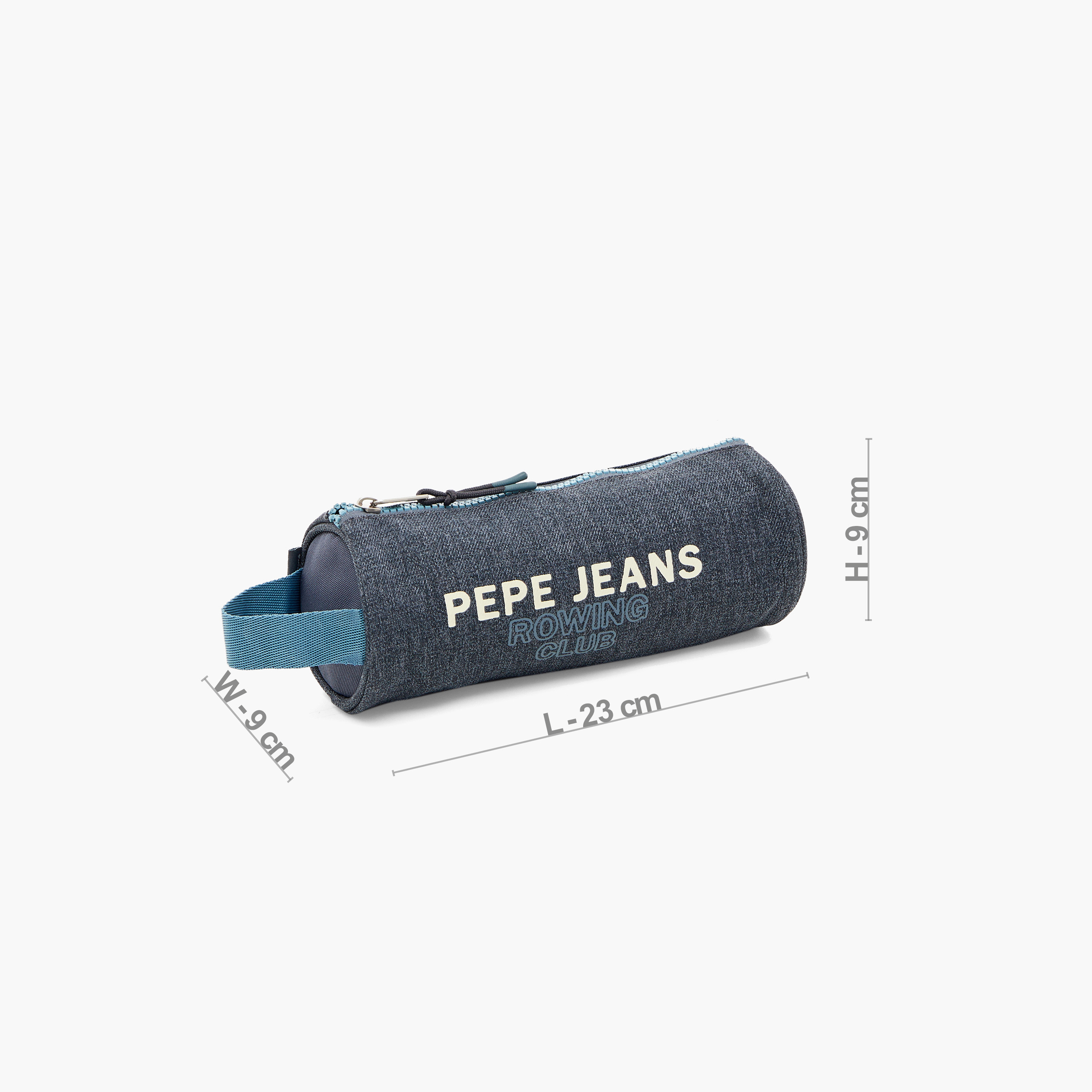 Pepe Jeans Printed Pencil Pouch with Zip Closure-school-stationery-pencilcases-image-2