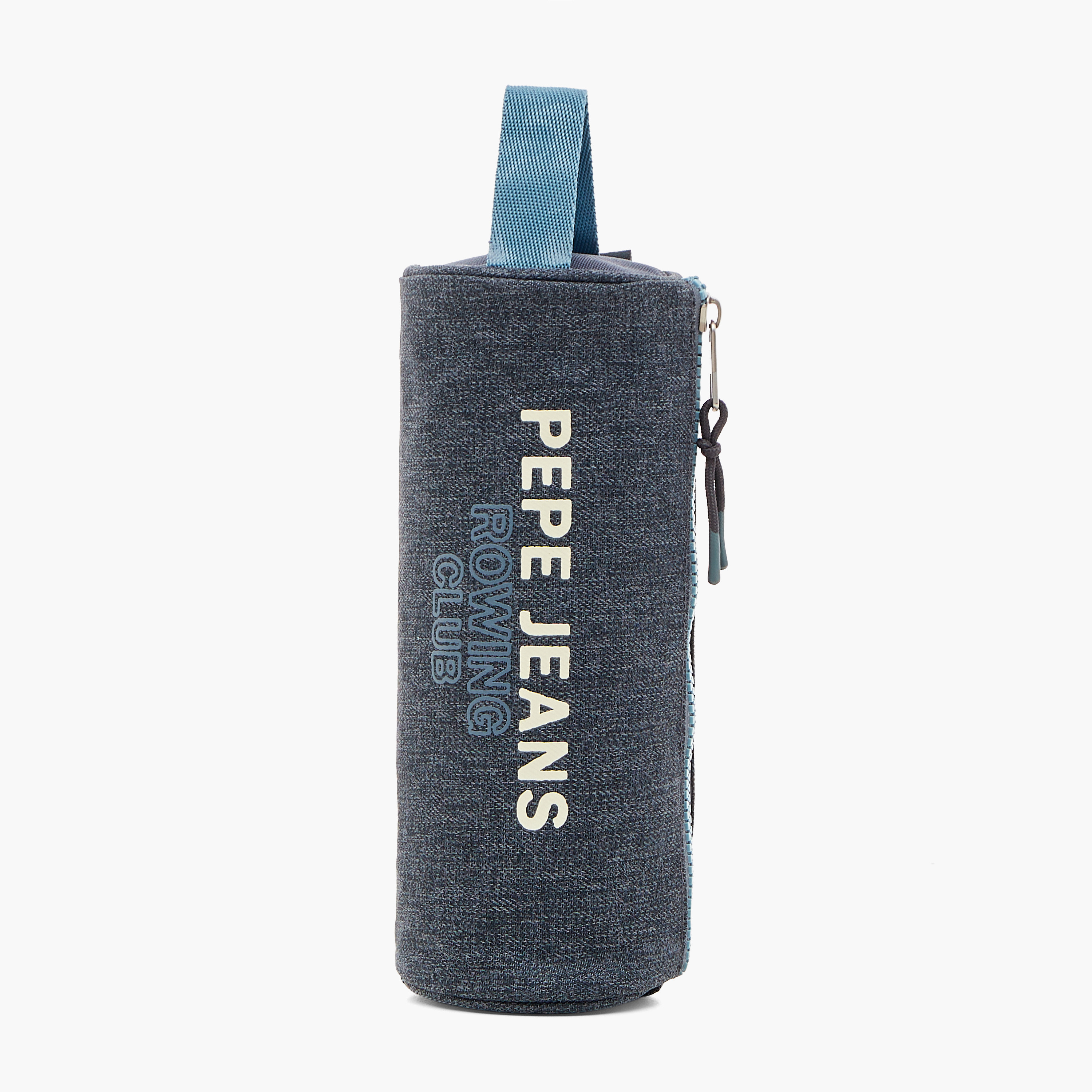 Pepe Jeans Printed Pencil Pouch with Zip Closure-school-stationery-pencilcases-image-5