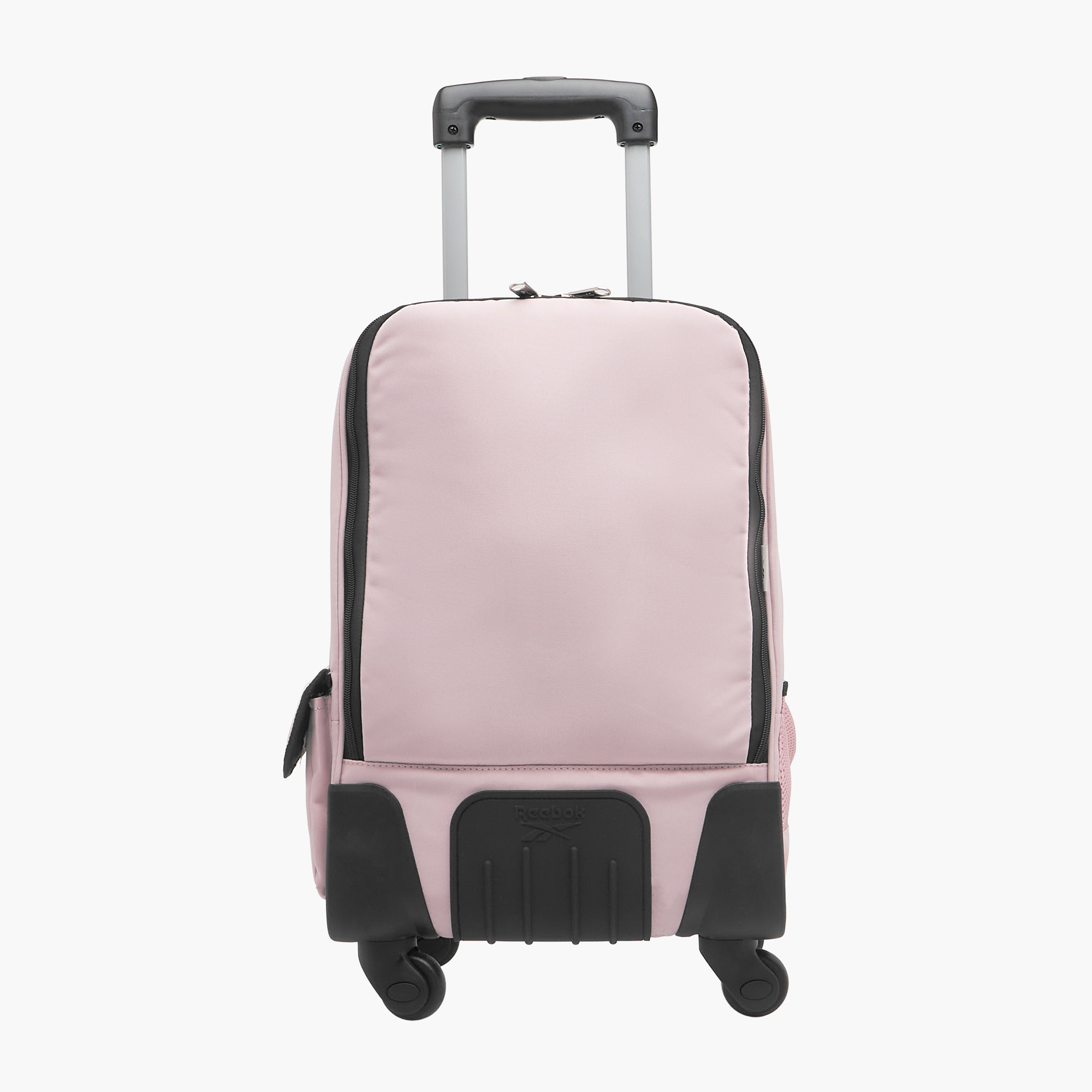 Reebok Logo Print Softcase Trolley Bag with Retractable Handle-school-bagsandbackpacks-trolleybags-image-5