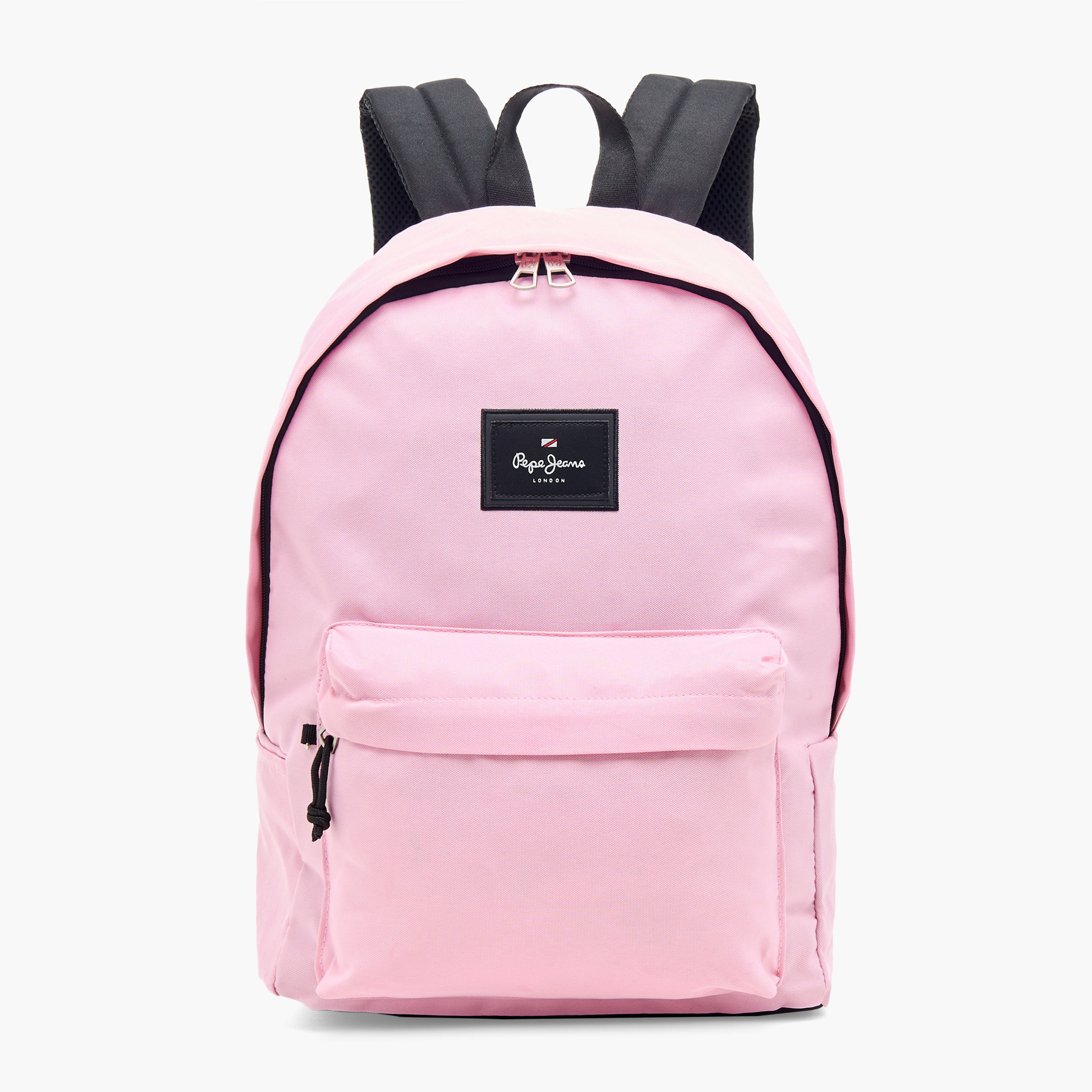 Pepe Jeans Aris 18-inch Solid Backpack with Adjustable Straps and Zip Closure - 32x45x15 cms-school-bagsandbackpacks-backpacks-image-2