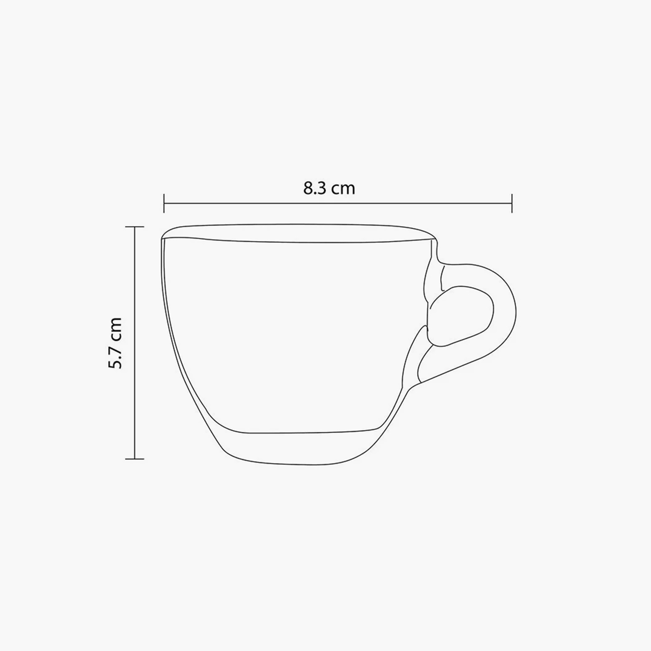Buy Pasabahce 12-Piece Glass Cup and Saucer Set Online | Centrepoint Kuwait