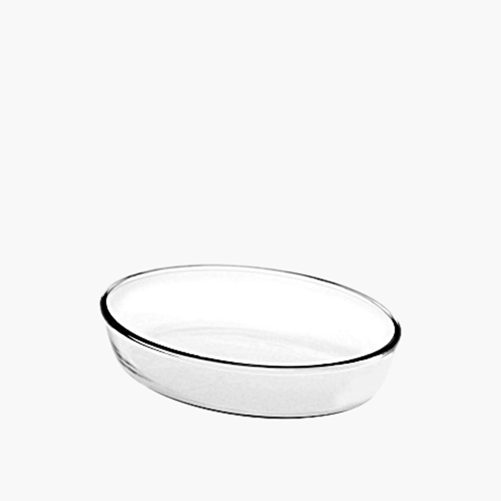 صينية تقديم بوركام زجاجية بيضاوية من باشابتشي- 21x30 سم-household-dining-serveware-servingtrays-image-2