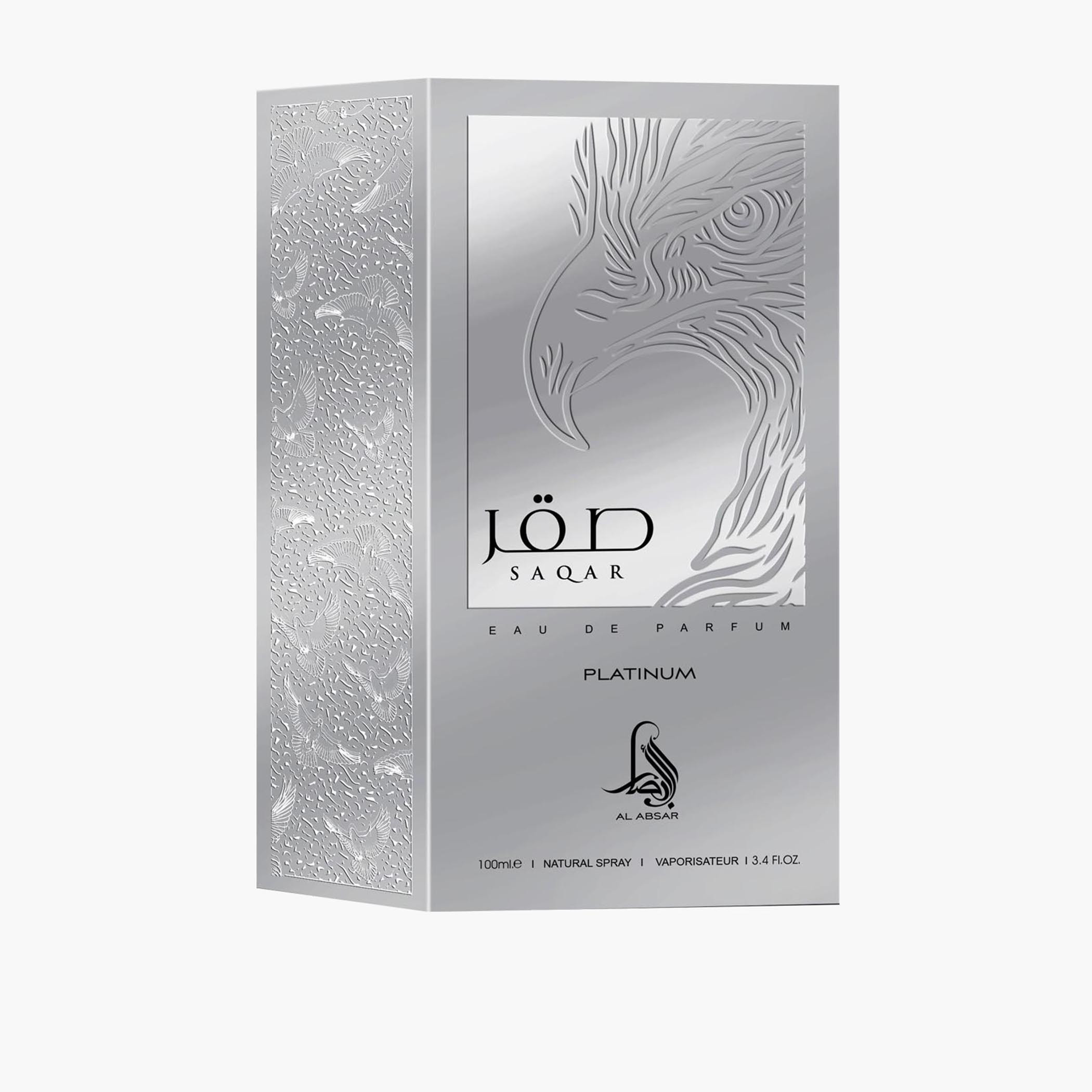 Al Absar Saqar Platinum Eau de Parfum for Men - 100 ml-beautyandpersonalcare-fragrance-men-image-3