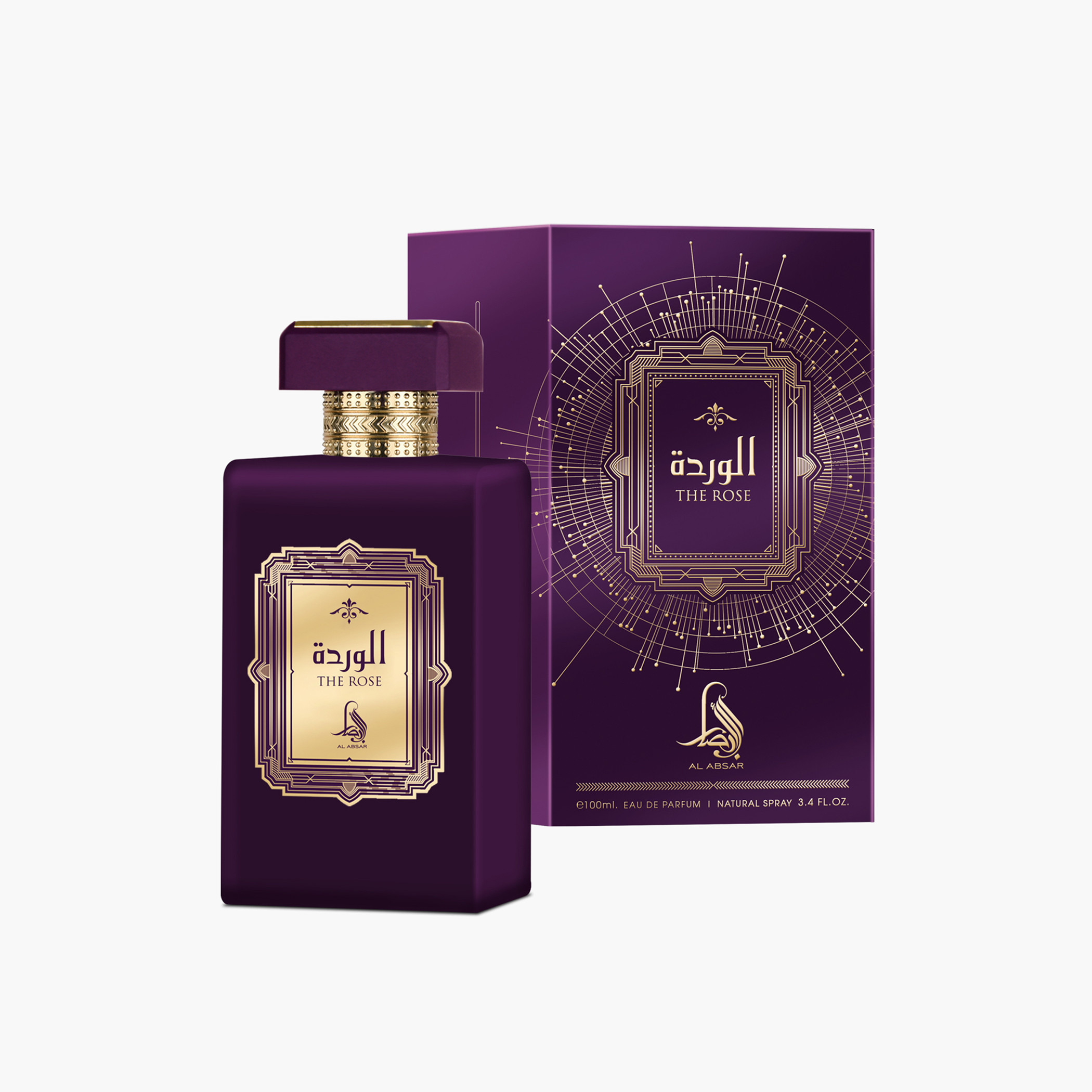 عطر أو دي بارفان  ذا روز من الأبصار- 100 مل-beautyandpersonalcare-fragrance-unisex-image-2