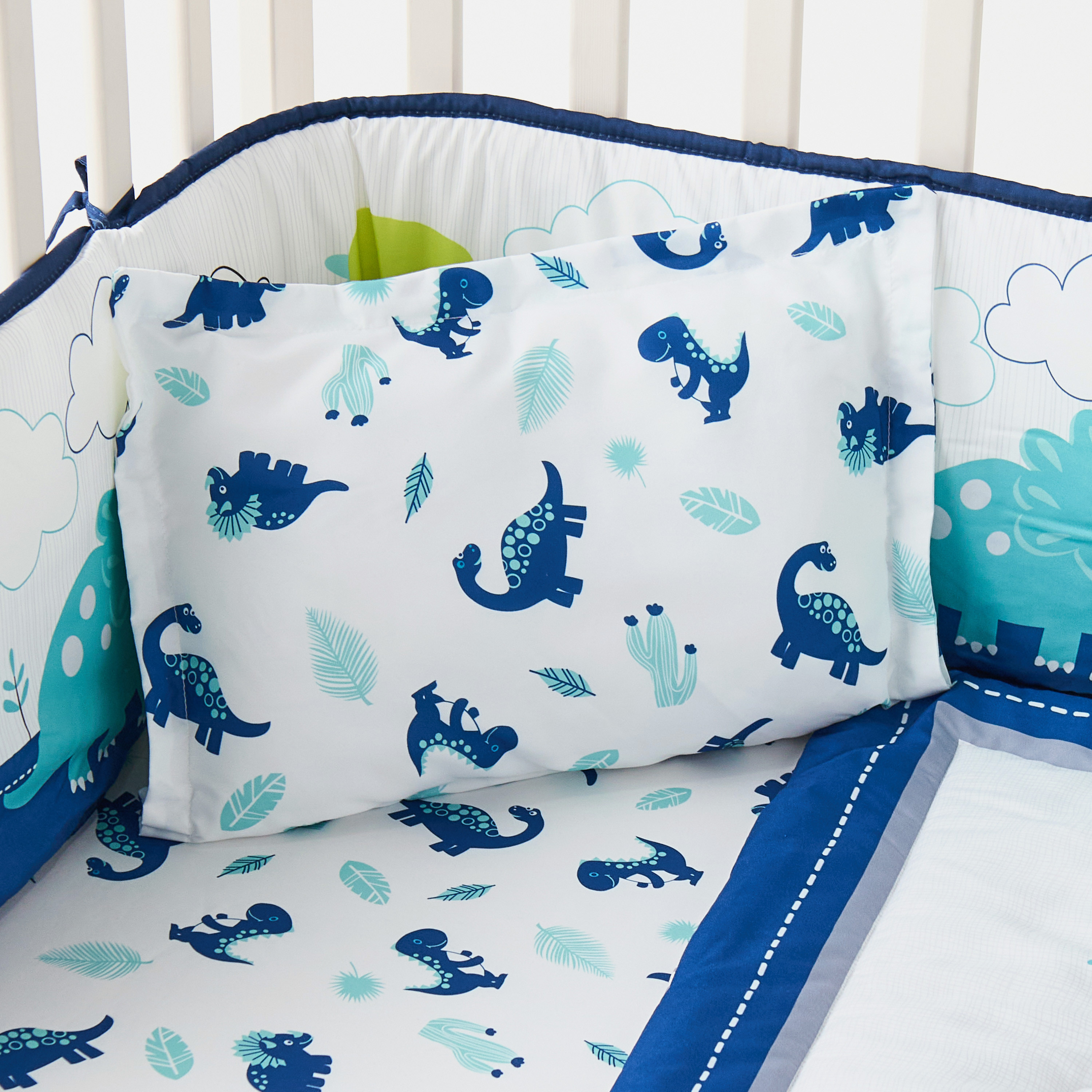 Juniors 4-Piece Dinosaur Print Bedding Set-baby-nursery-babybedding-image-3