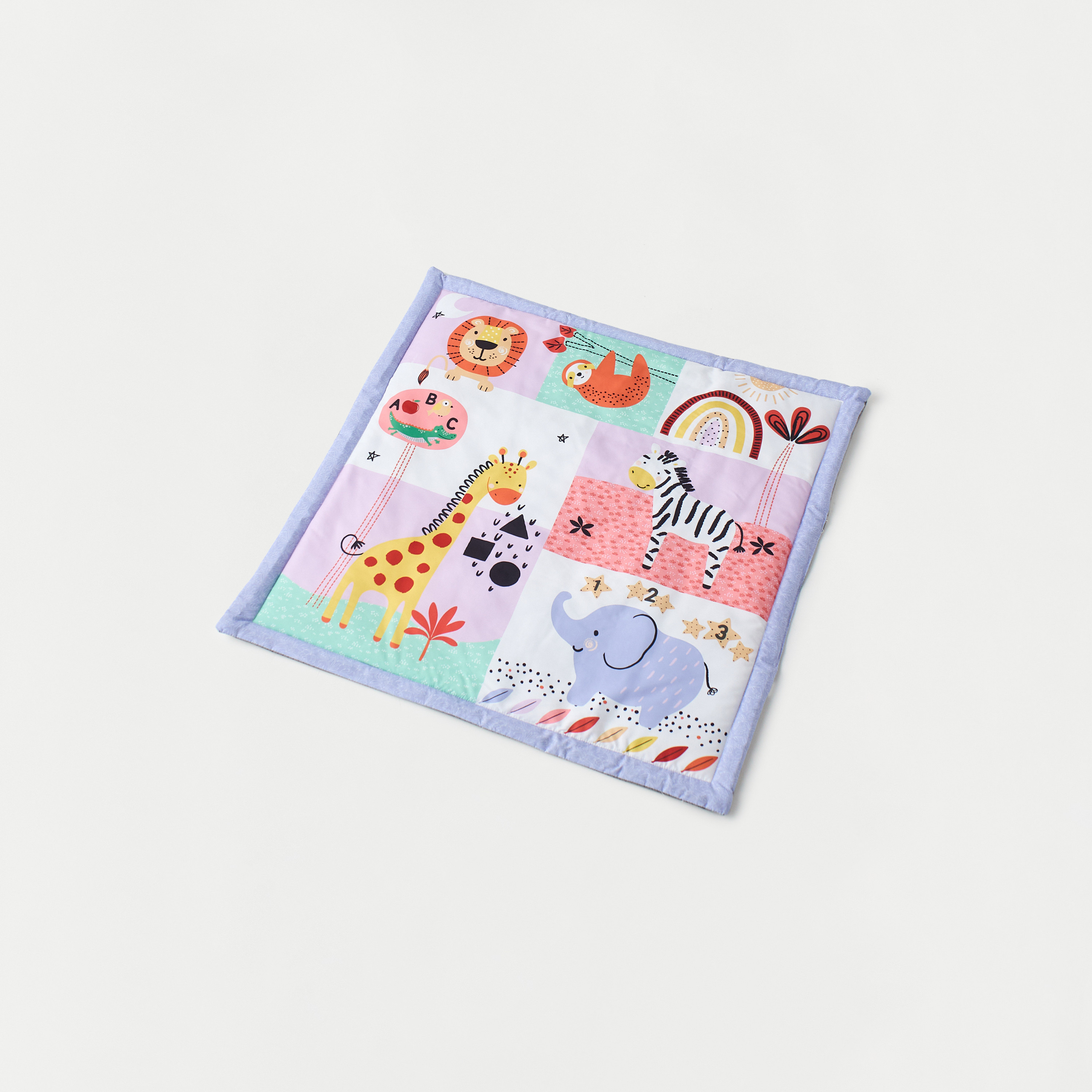 Juniors All-Over Wild Animals Print Playmat-baby-infantactivity-playgyms-image-1