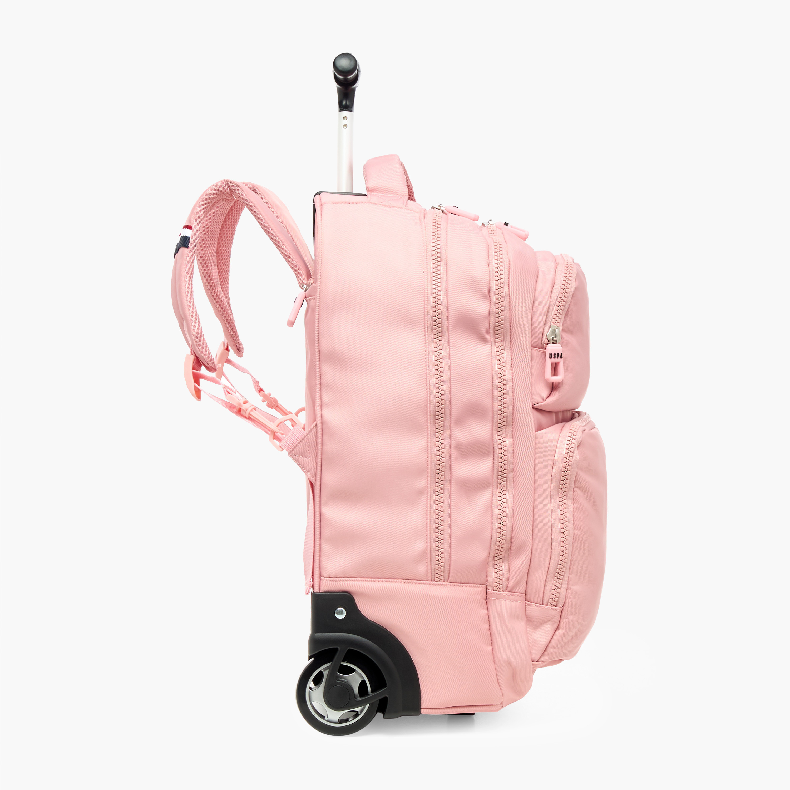 Buy US POLO ASSN. Solid Softcase Trolley Bag with Adjustable Straps Online for Kids Centrepoint UAE