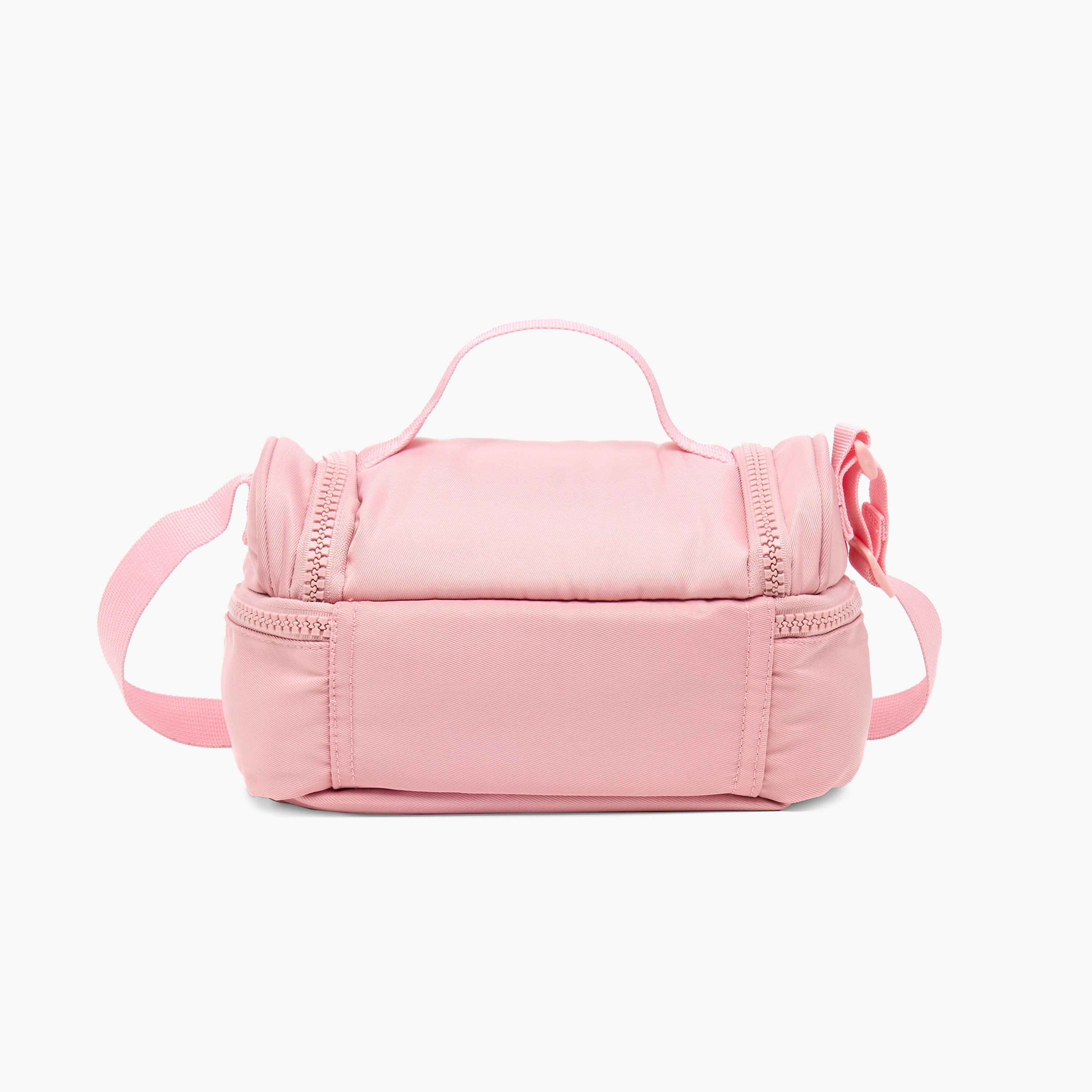 US POLO ASSN. Solid Lunch Bag with Adjustable Strap and Zip Closure-school-lunchessentials-lunchbags-image-3