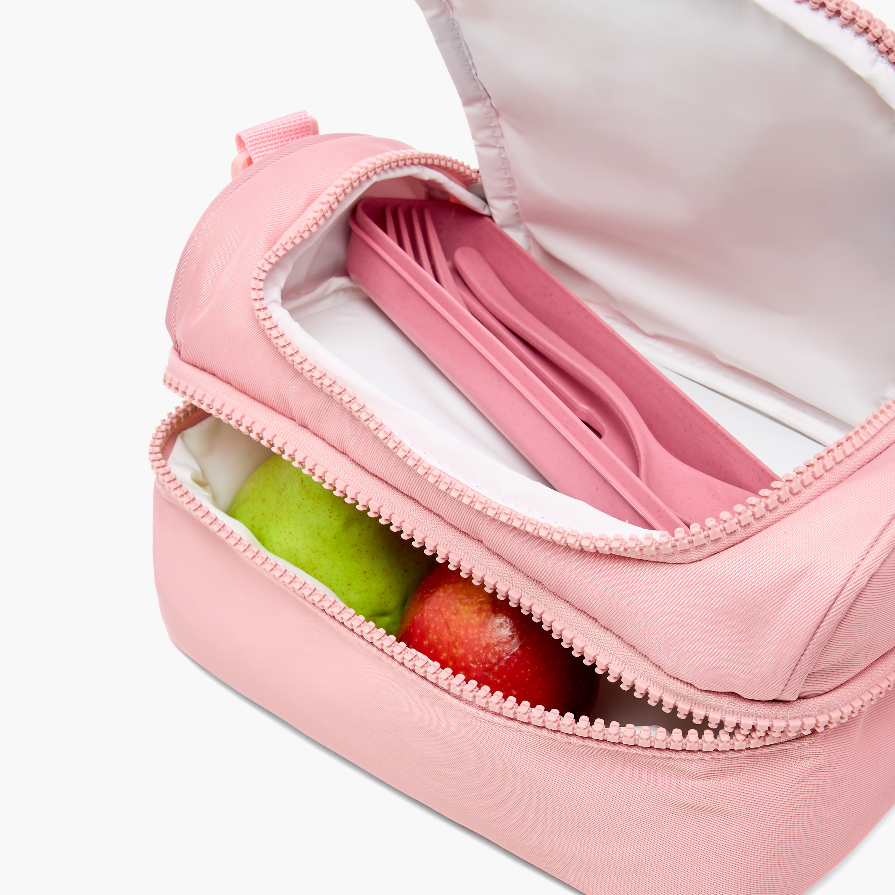 US POLO ASSN. Solid Lunch Bag with Adjustable Strap and Zip Closure-school-lunchessentials-lunchbags-image-5