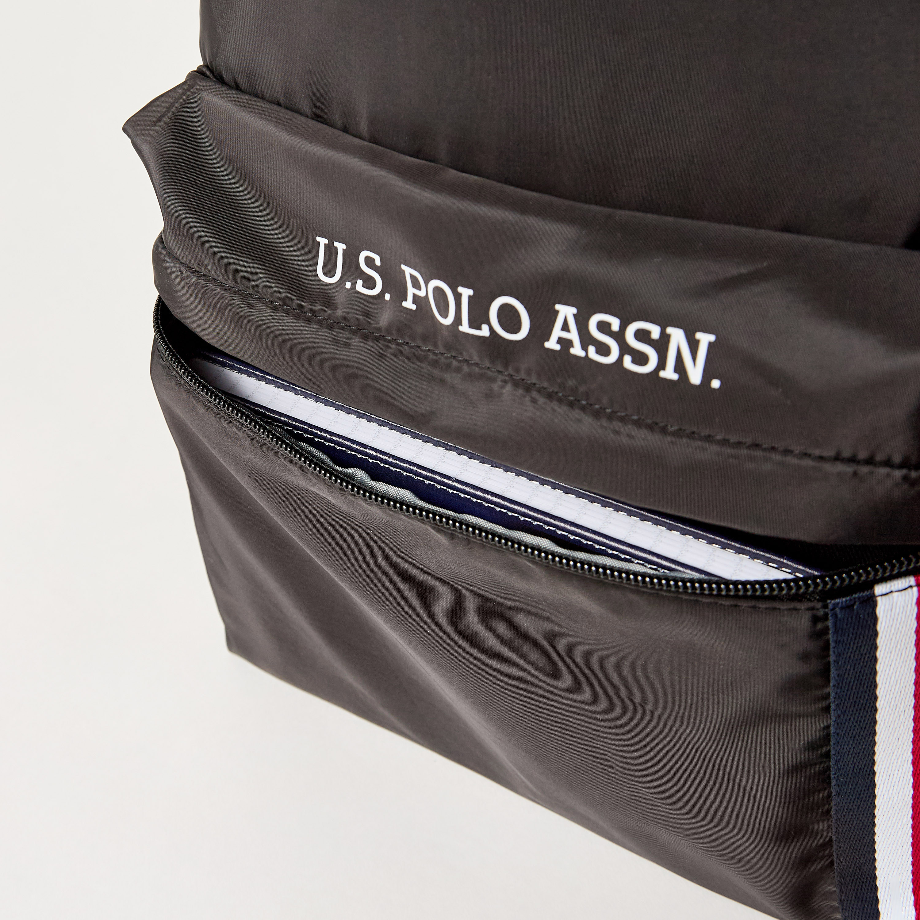 US POLO ASSN. Logo Print 18-inch Backpack with Adjustable Shoulder Straps - 29x16x46 cms-school-bagsandbackpacks-backpacks-image-6