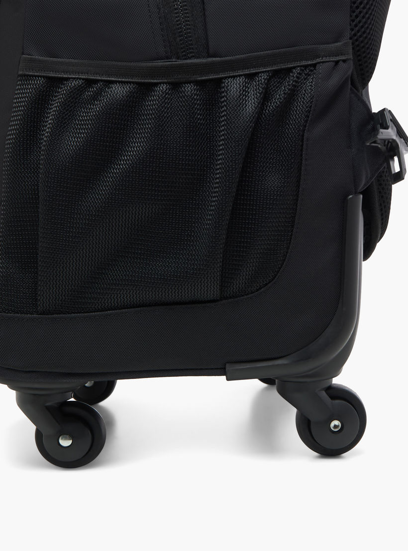 شنطة ظهر مدرسية ترولي بمقبض قابل للسحب وطبعات الشعار من كابا - 48×34×23 سم-school-bagsandbackpacks-trolleybags-image-14