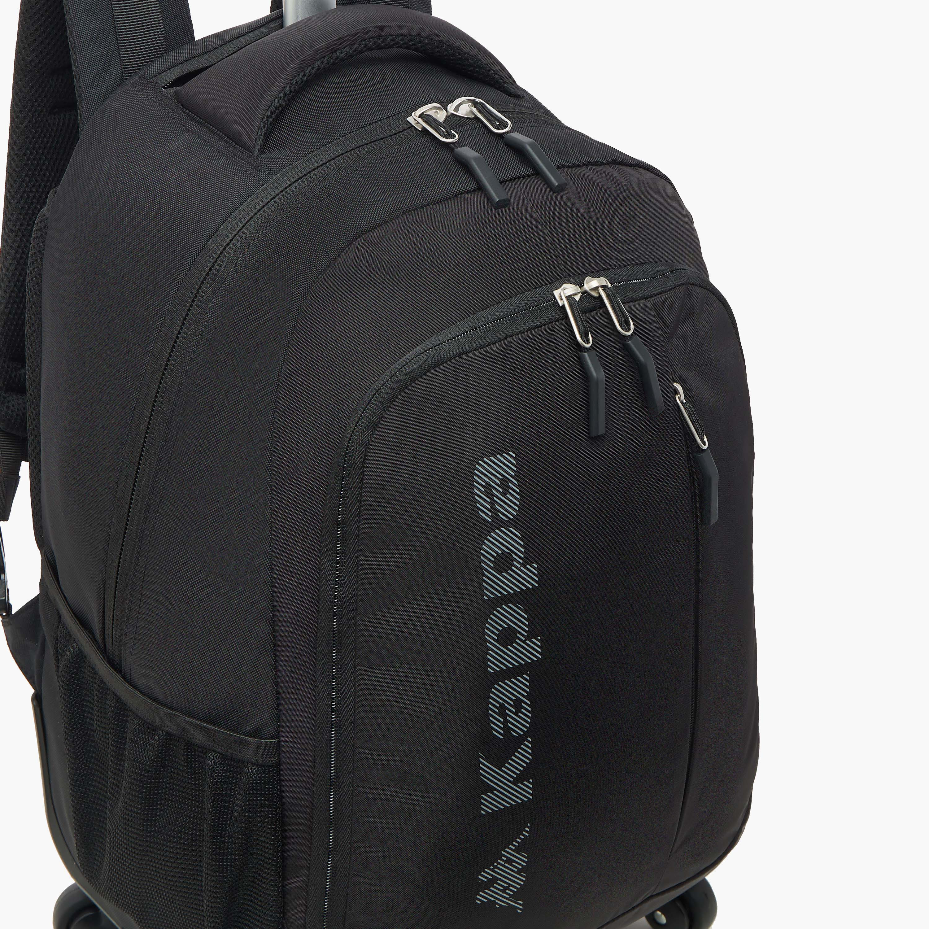 شنطة ظهر مدرسية ترولي بمقبض قابل للسحب وطبعات الشعار من كابا - 48×34×23 سم-school-bagsandbackpacks-trolleybags-image-10