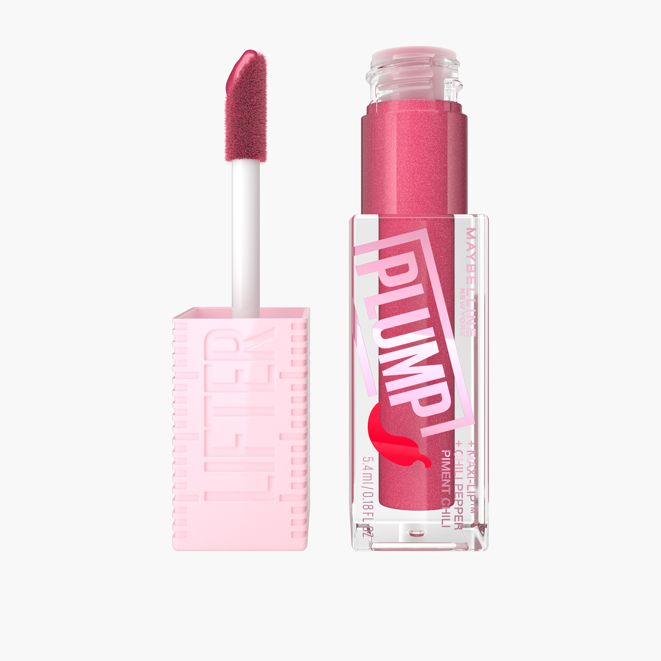 ملمع شفاه مرطب ليفتر بلامب من ميبيلين نيويورك-beautyandpersonalcare-makeup-lips-lipglossesandbalms-image-2