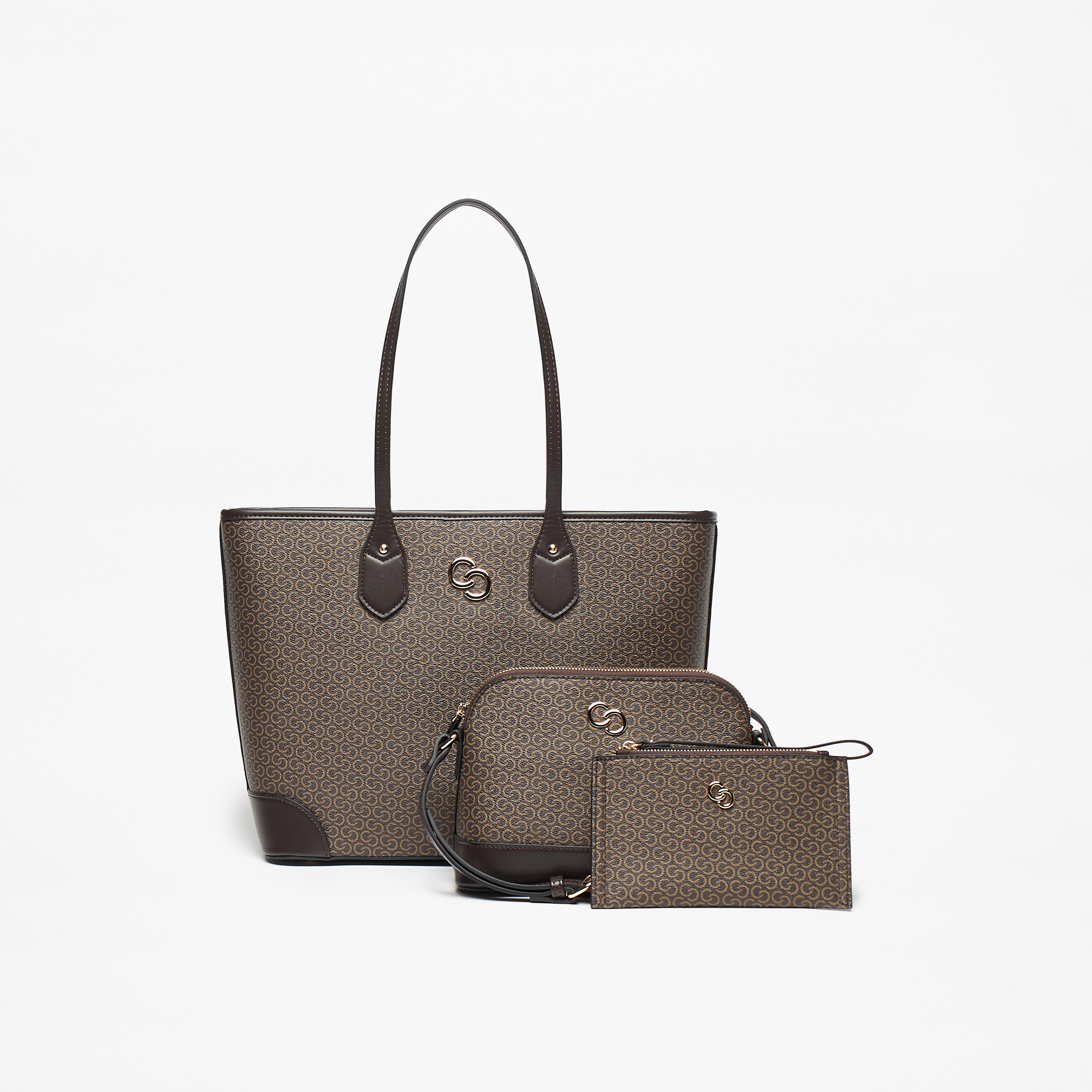 Celeste Monogram Print Tote Bag with Crossbody Bag and Pouch-women-bagsandwallets-handbags-image-1