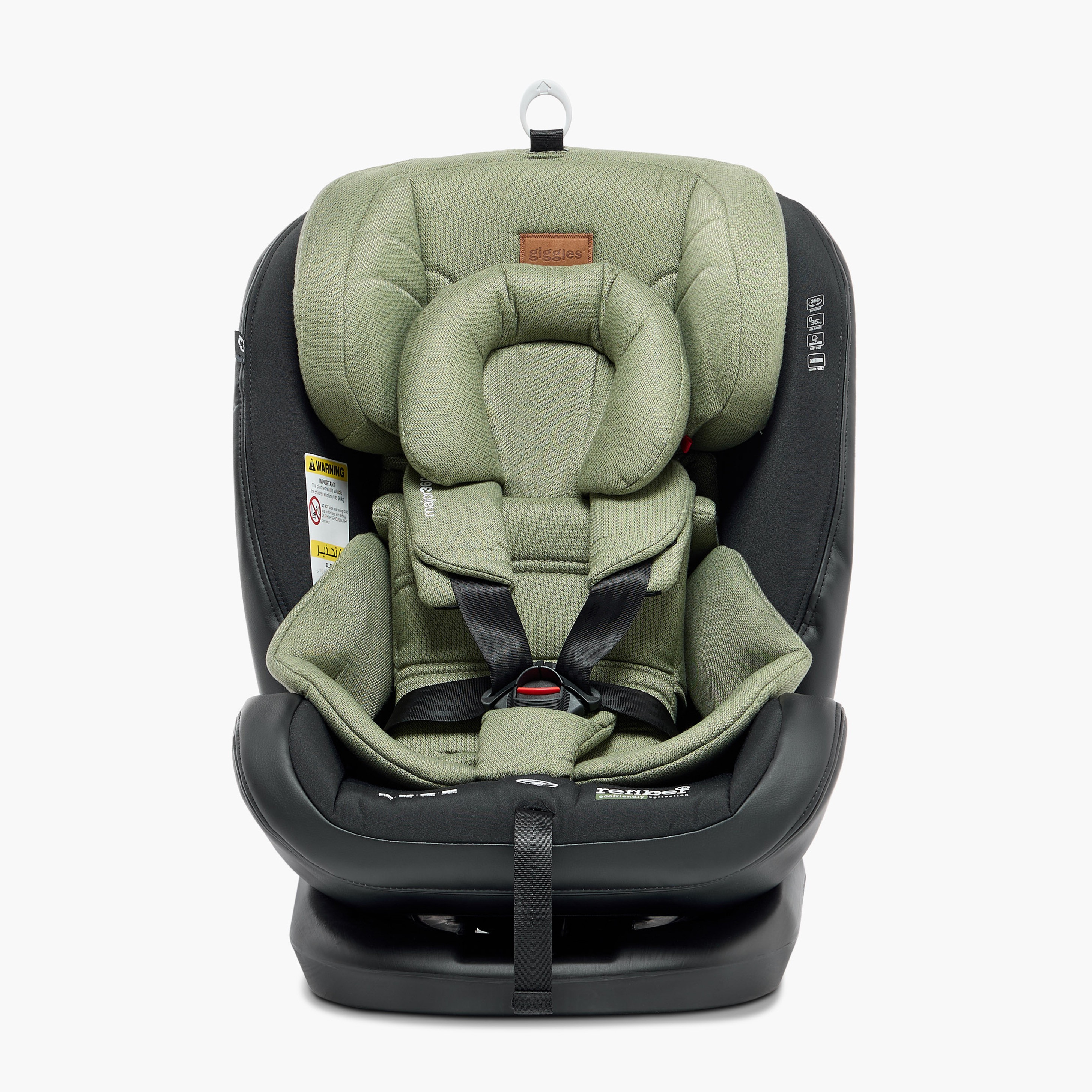 مقعد سيارة ماجور قابل للتحويل بحماية من الصدمات الجانبية ونظام أيزوفيكس من جيجلز-baby-gear-carseats-image-3