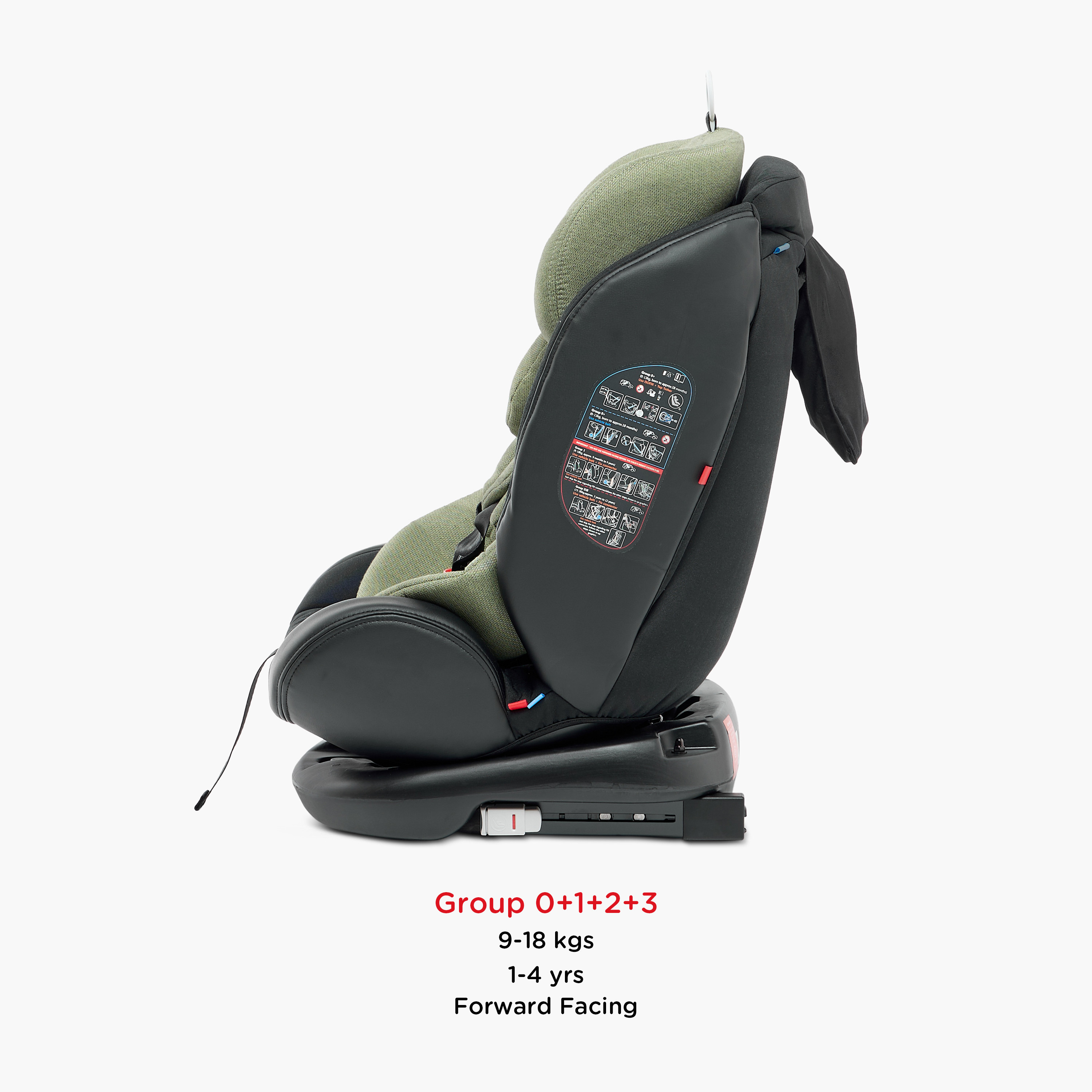 مقعد سيارة ماجور قابل للتحويل بحماية من الصدمات الجانبية ونظام أيزوفيكس من جيجلز-baby-gear-carseats-image-4