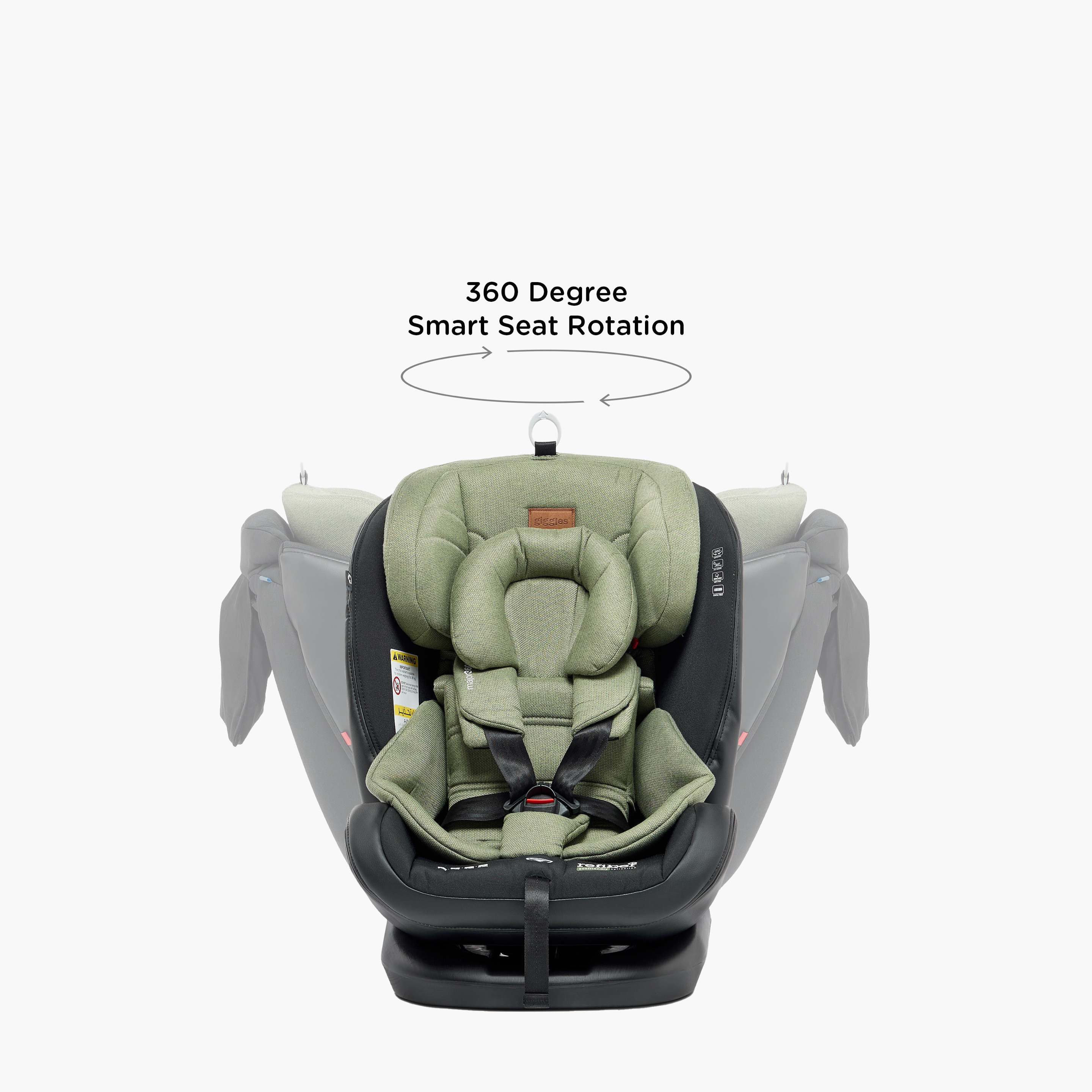 مقعد سيارة ماجور قابل للتحويل بحماية من الصدمات الجانبية ونظام أيزوفيكس من جيجلز-baby-gear-carseats-image-7
