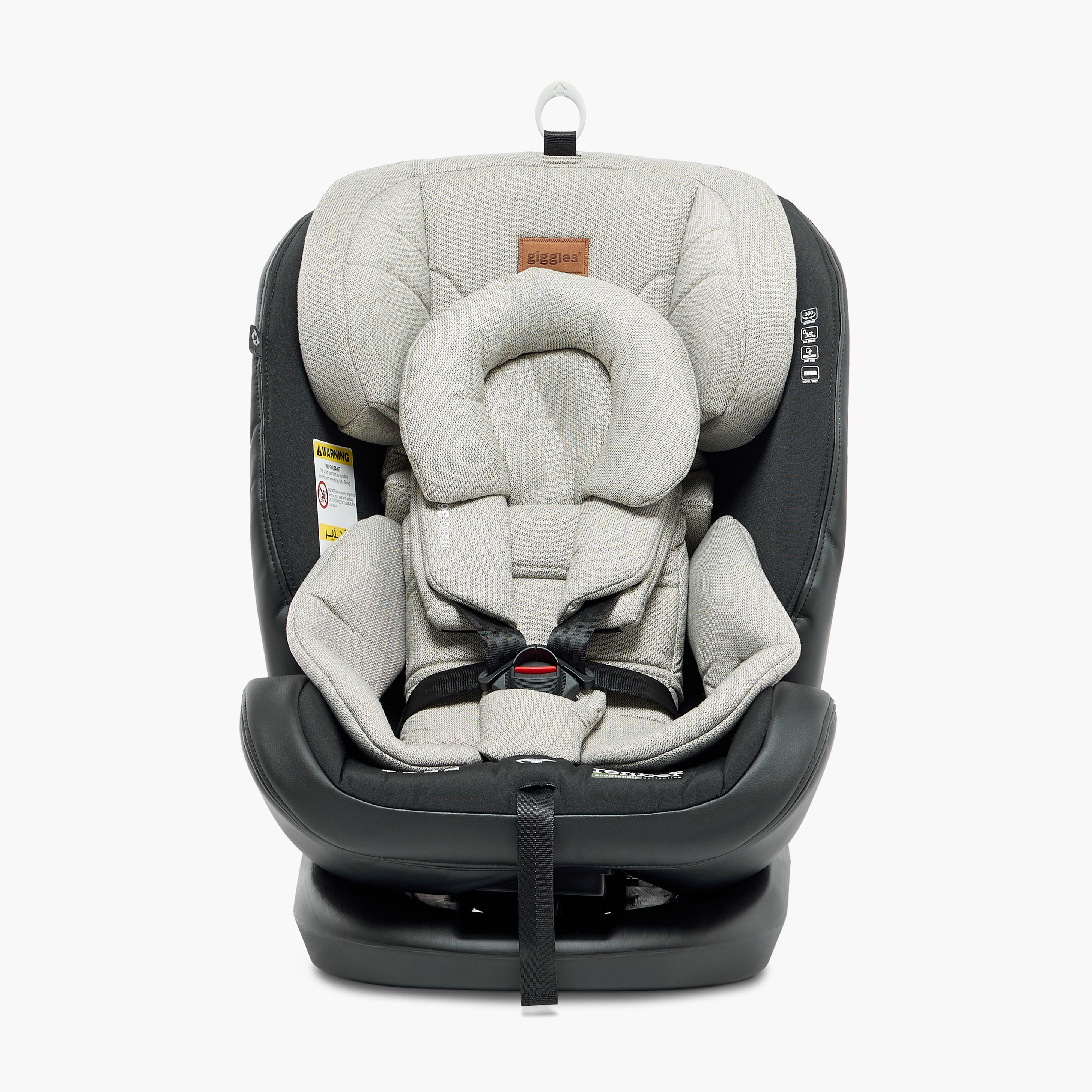 مقعد سيارة ماجور قابل للتحويل بحماية من الصدمات الجانبية ونظام أيزوفيكس من جيجلز-baby-gear-carseats-image-9