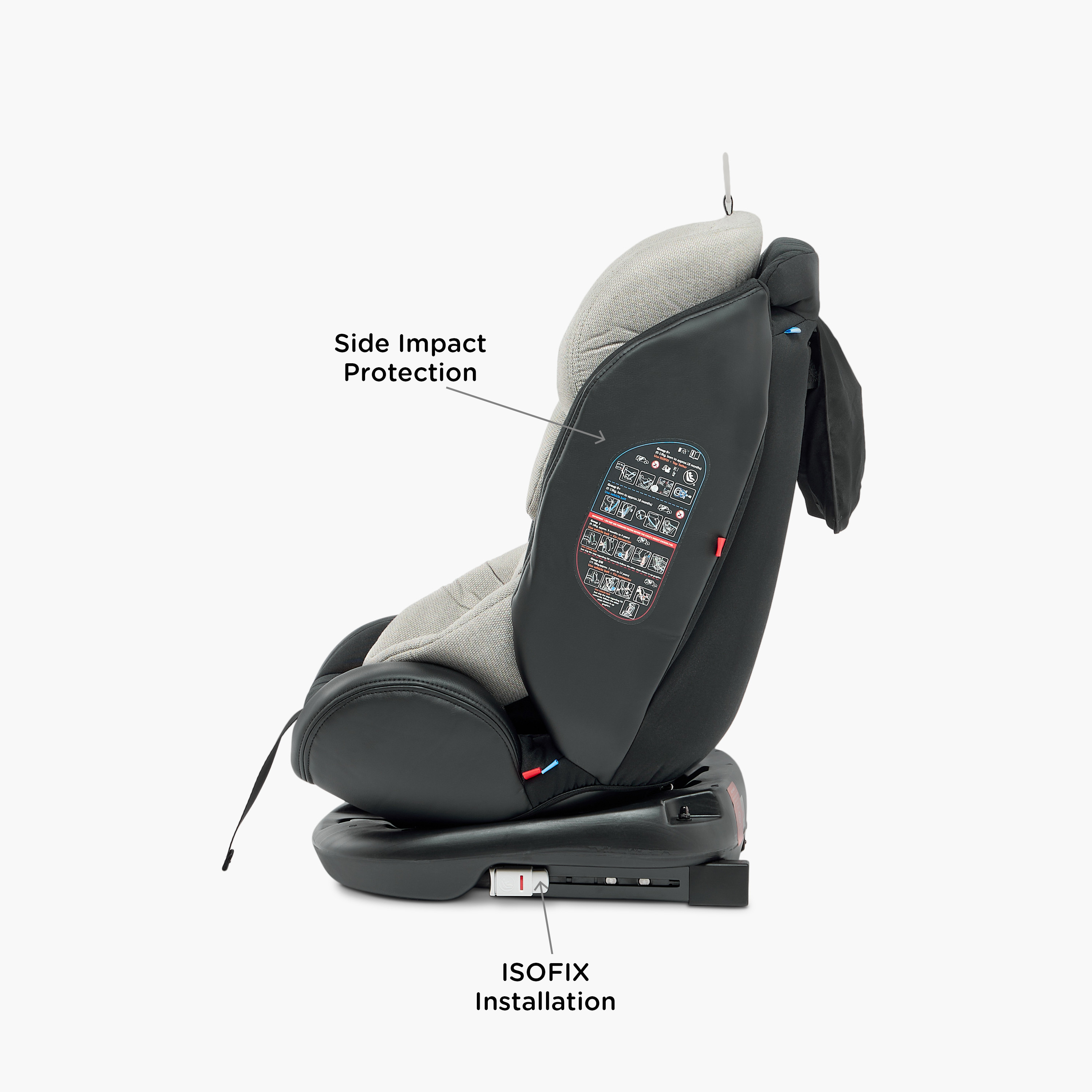مقعد سيارة ماجور قابل للتحويل بحماية من الصدمات الجانبية ونظام أيزوفيكس من جيجلز-baby-gear-carseats-image-3