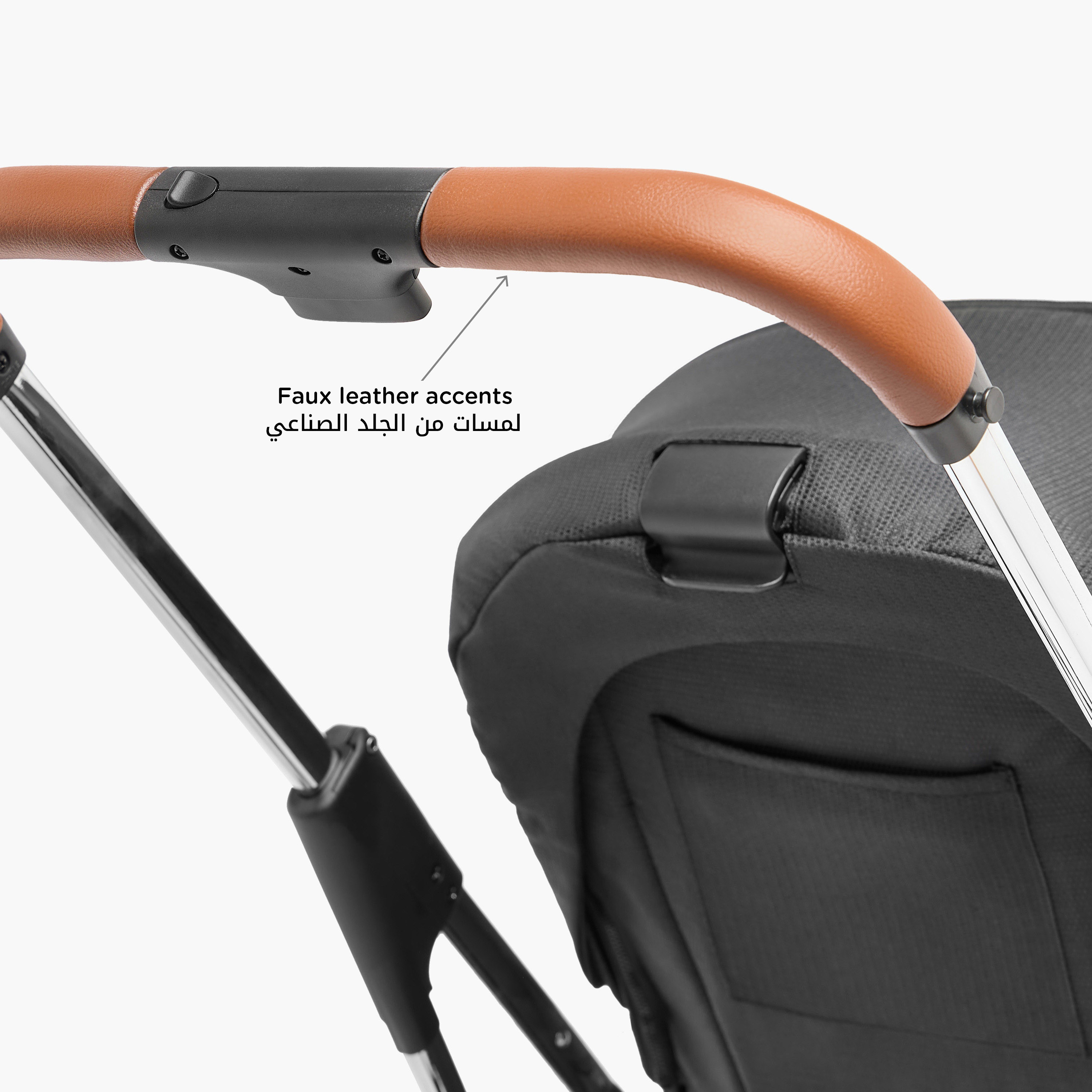 Giggles Archie Reversible Stroller with Push Button Folding System, Aluminium Frame and Wheel Lock-baby-gear-strollersandprams-strollers-image-8