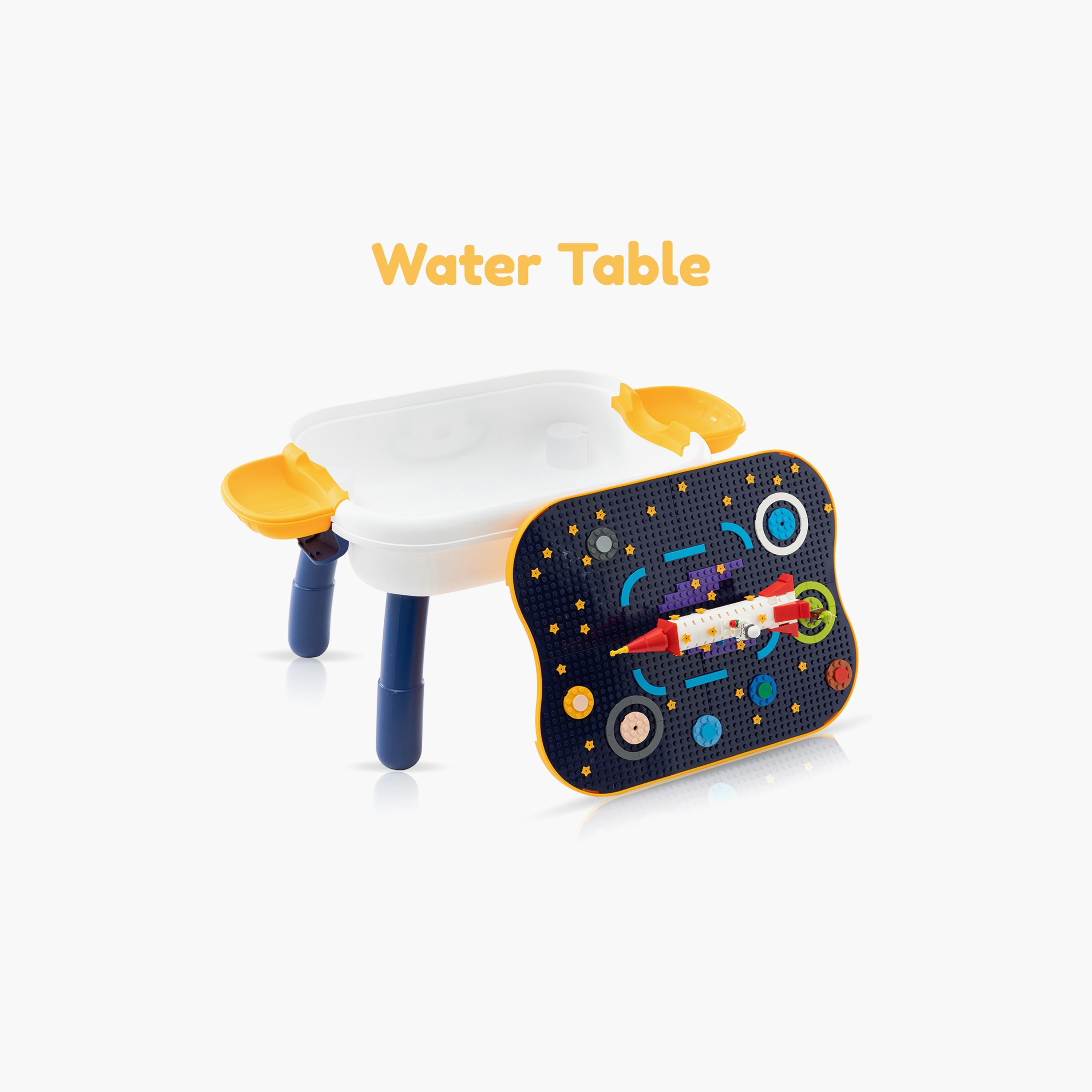 Little Story 4 In 1 Block Activity Table with Blocks, Blue-toys-buildingblocks-blocks-image-2