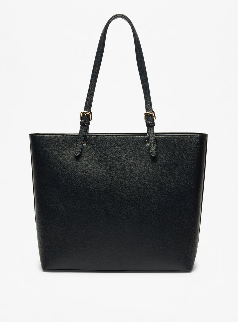شنطة توتي سادة بسحاب إغلاق ومقابض مزدوجة من سيليست-women-bagsandwallets-handbags-image-4