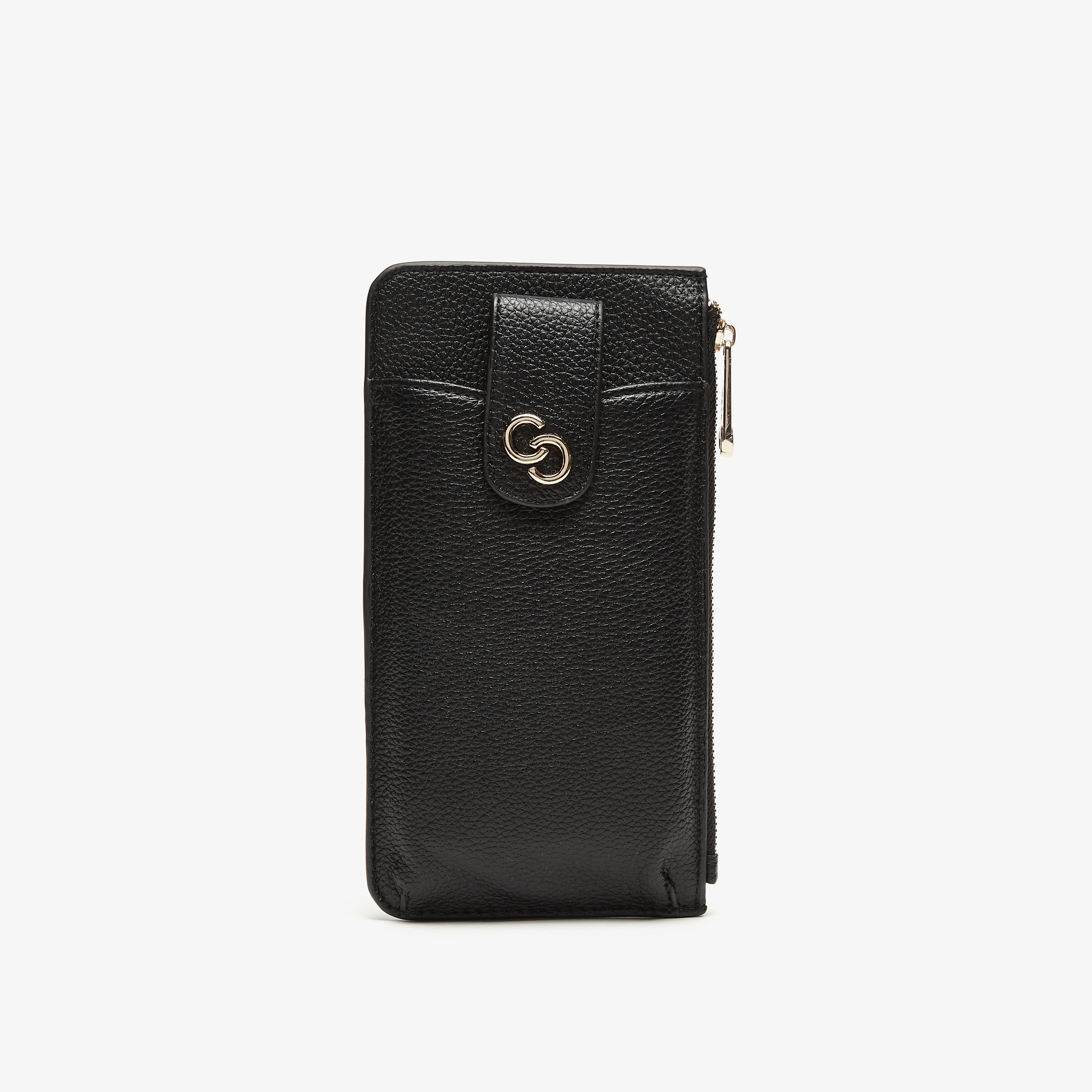 حامل بطاقات بارز الملمس بسحاب إغلاق من سيليست-women-bagsandwallets-wallets-image-1
