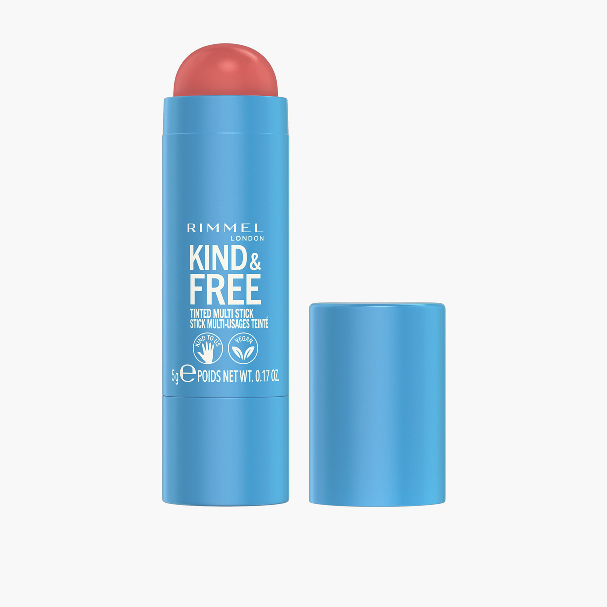 قلم متعدد الألوان كايند آند فري من ريميل لندن - 5 جم-beautyandpersonalcare-makeup-face-blushes-image-1