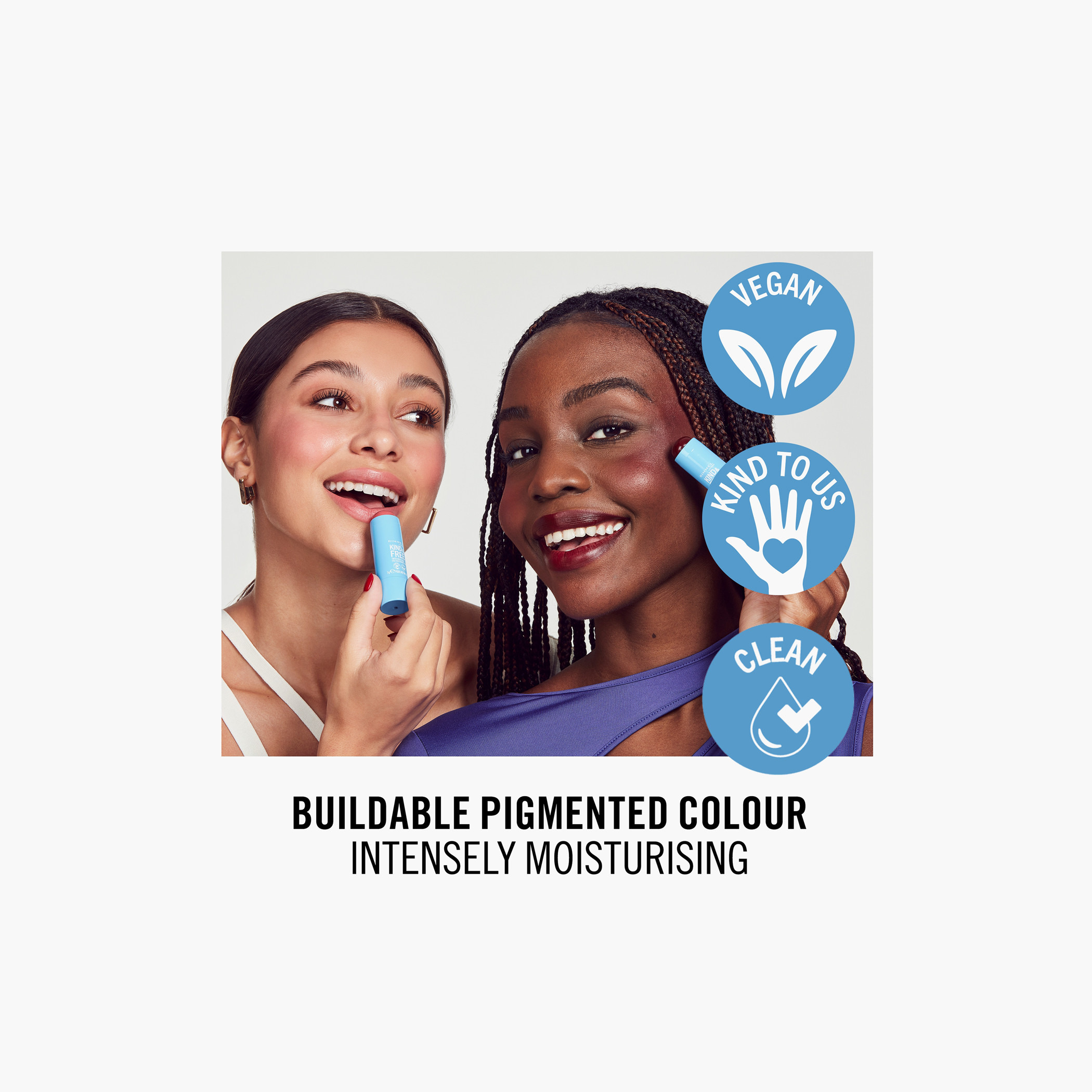 قلم متعدد الألوان كايند آند فري من ريميل لندن - 5 جم-beautyandpersonalcare-makeup-face-blushes-image-4