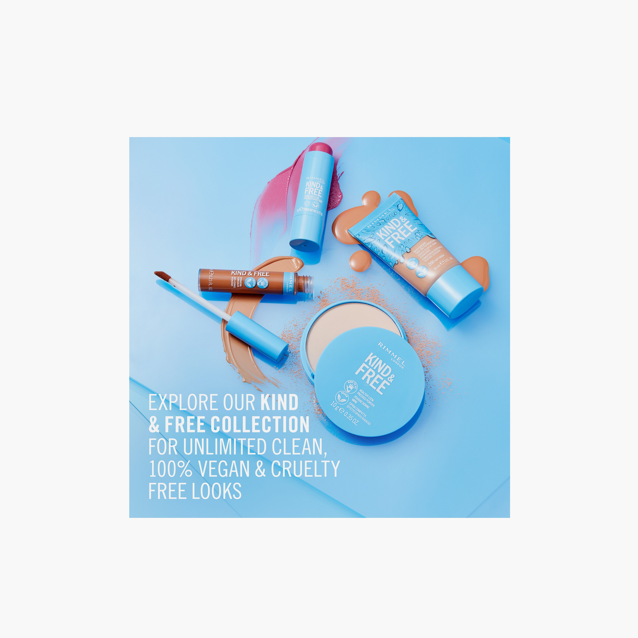 قلم متعدد الألوان كايند آند فري من ريميل لندن - 5 جم-beautyandpersonalcare-makeup-face-blushes-image-32