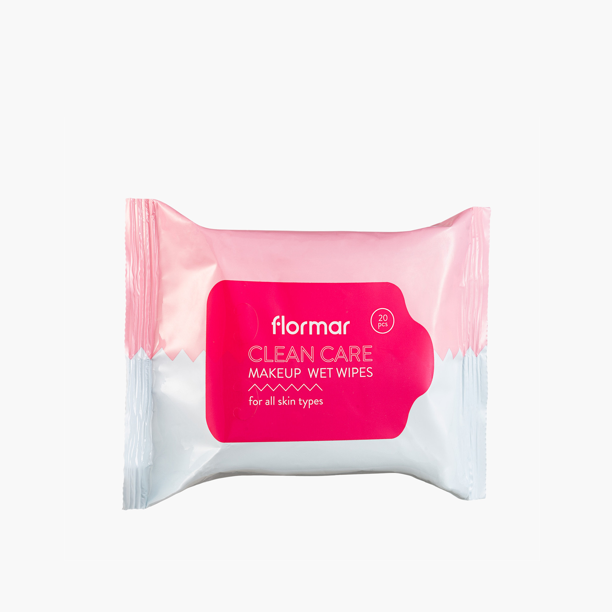 Flormar Clean Care Makeup Wet Wipes - 20 Sheets-beautyandpersonalcare-skin-cleansers-facewashandcleansers-image-1