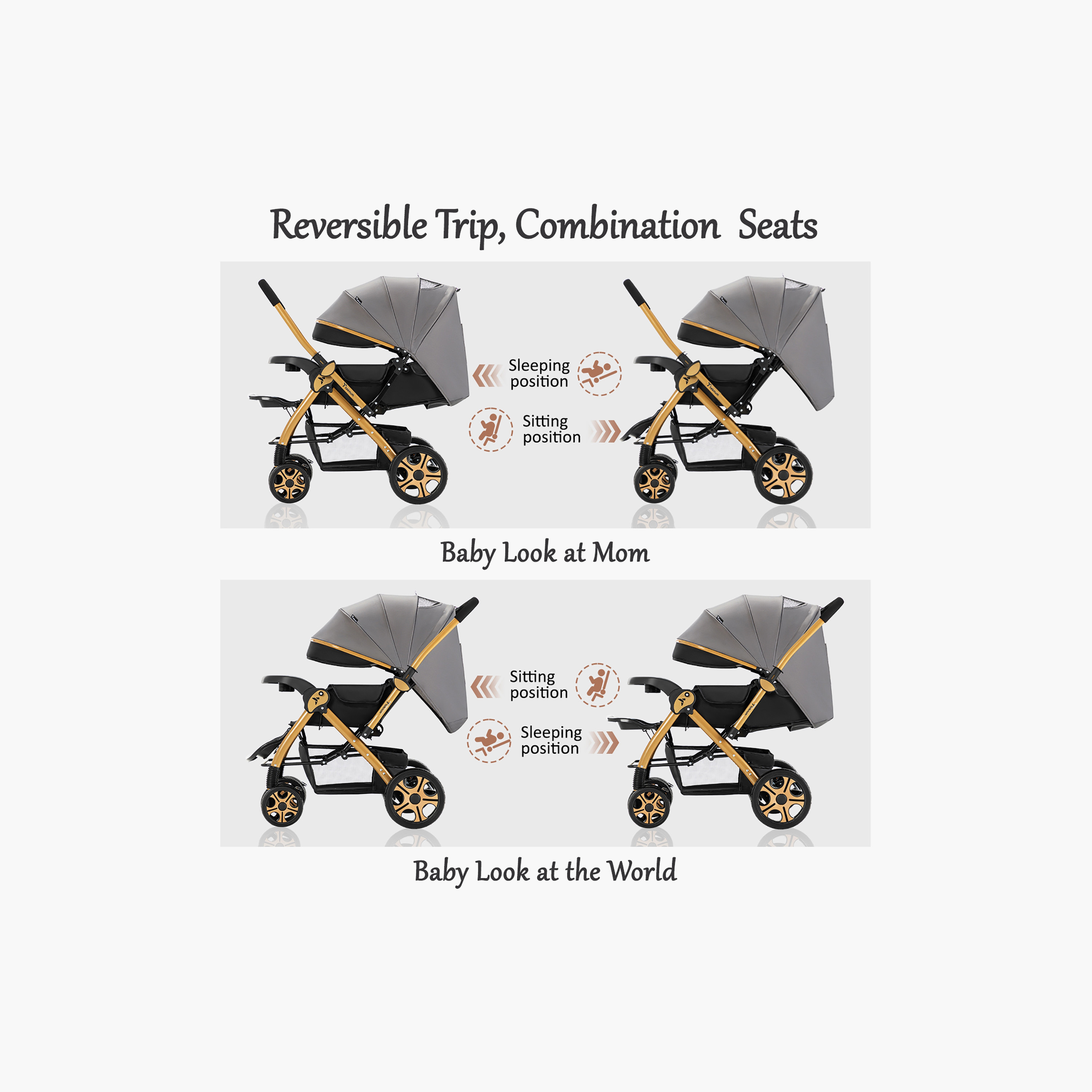 Teknum Reversible Trip2 Stroller-baby-gear-strollersandprams-strollers-image-7