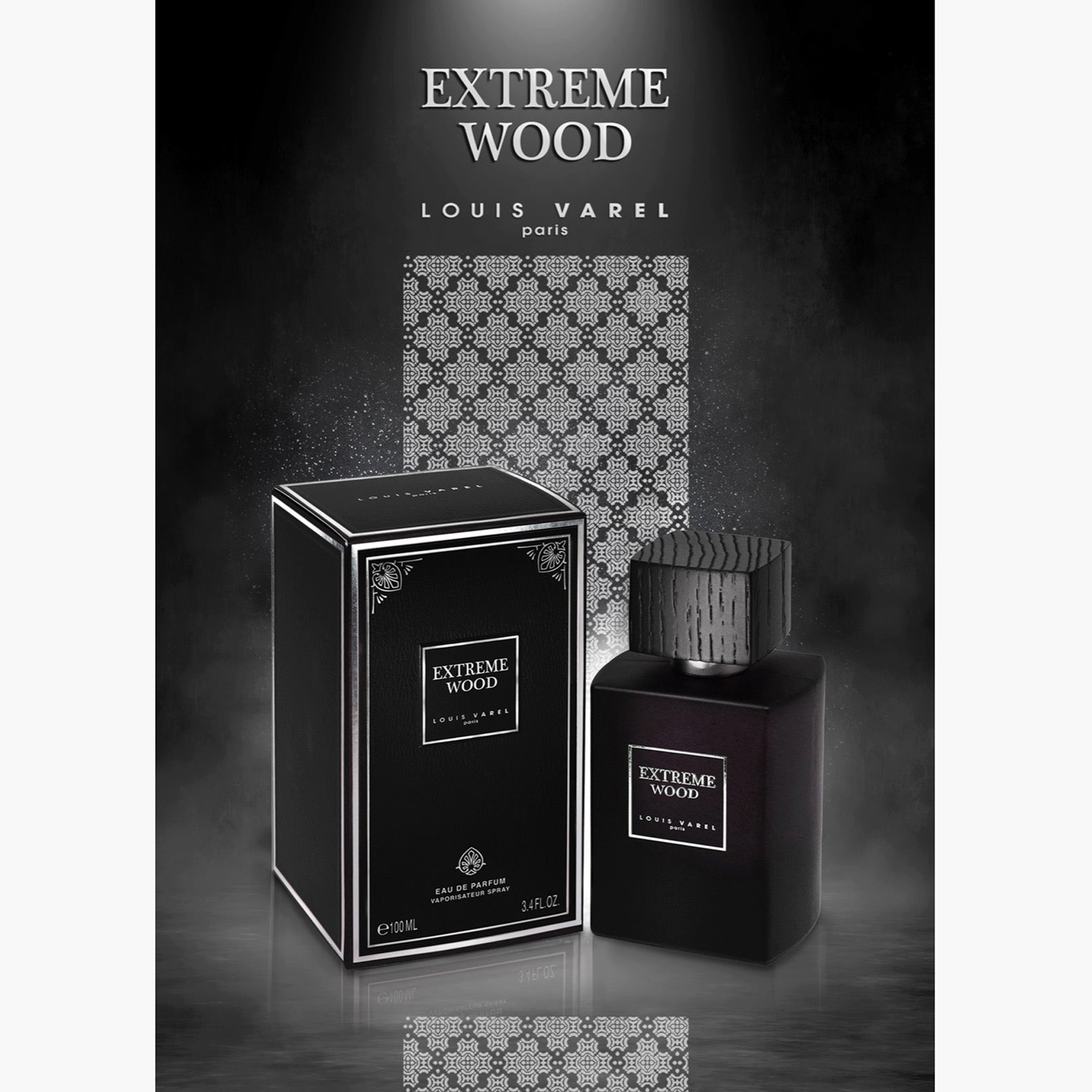Louis Varel Extreme Wood Eau De Parfum - 100 ml-beautyandpersonalcare-fragrance-unisex-image-2