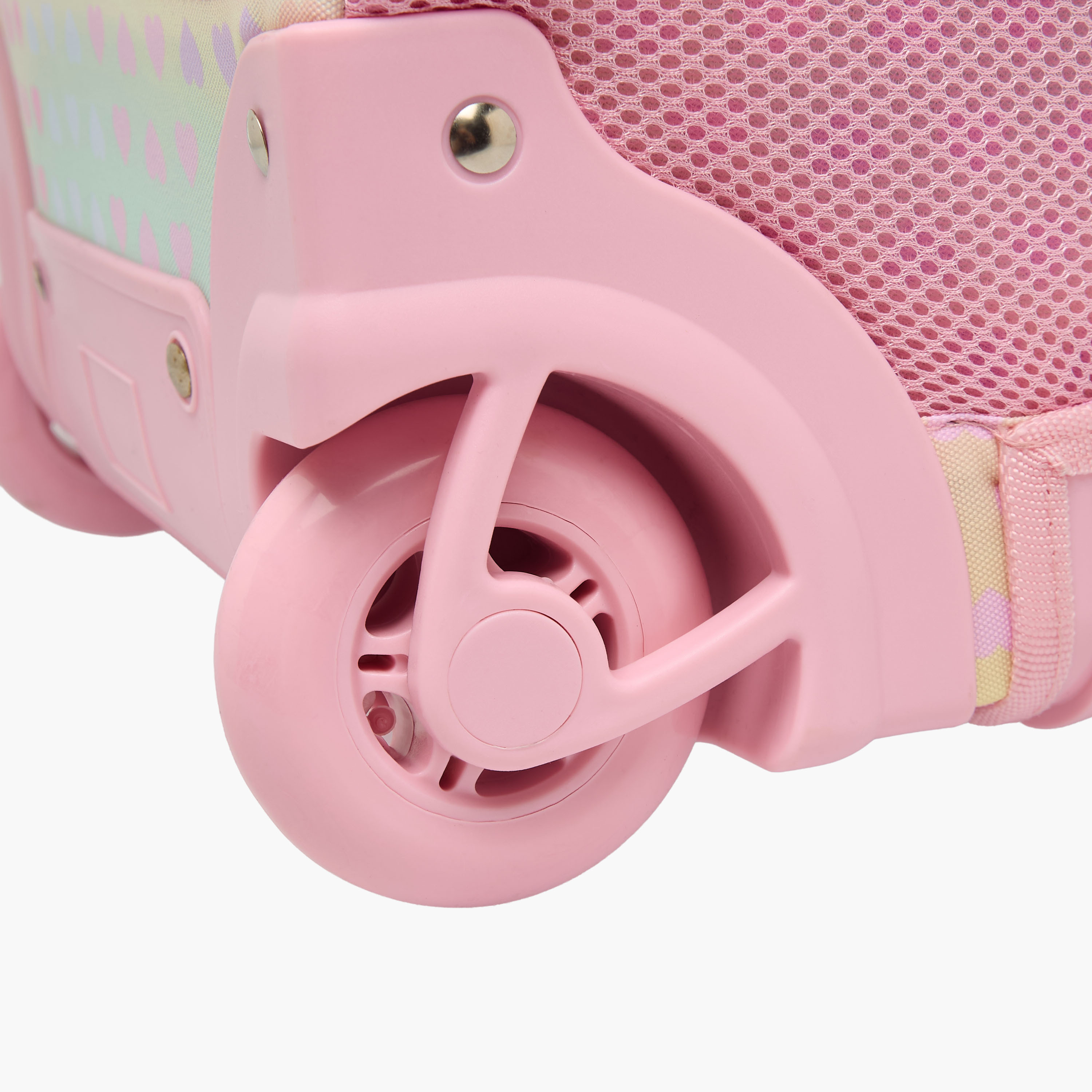 MARSHMALLOW Heart Print Trolley Bag for Girls 13 Years+ with Retractable Handle - 35 L-school-bagsandbackpacks-trolleybags-image-10