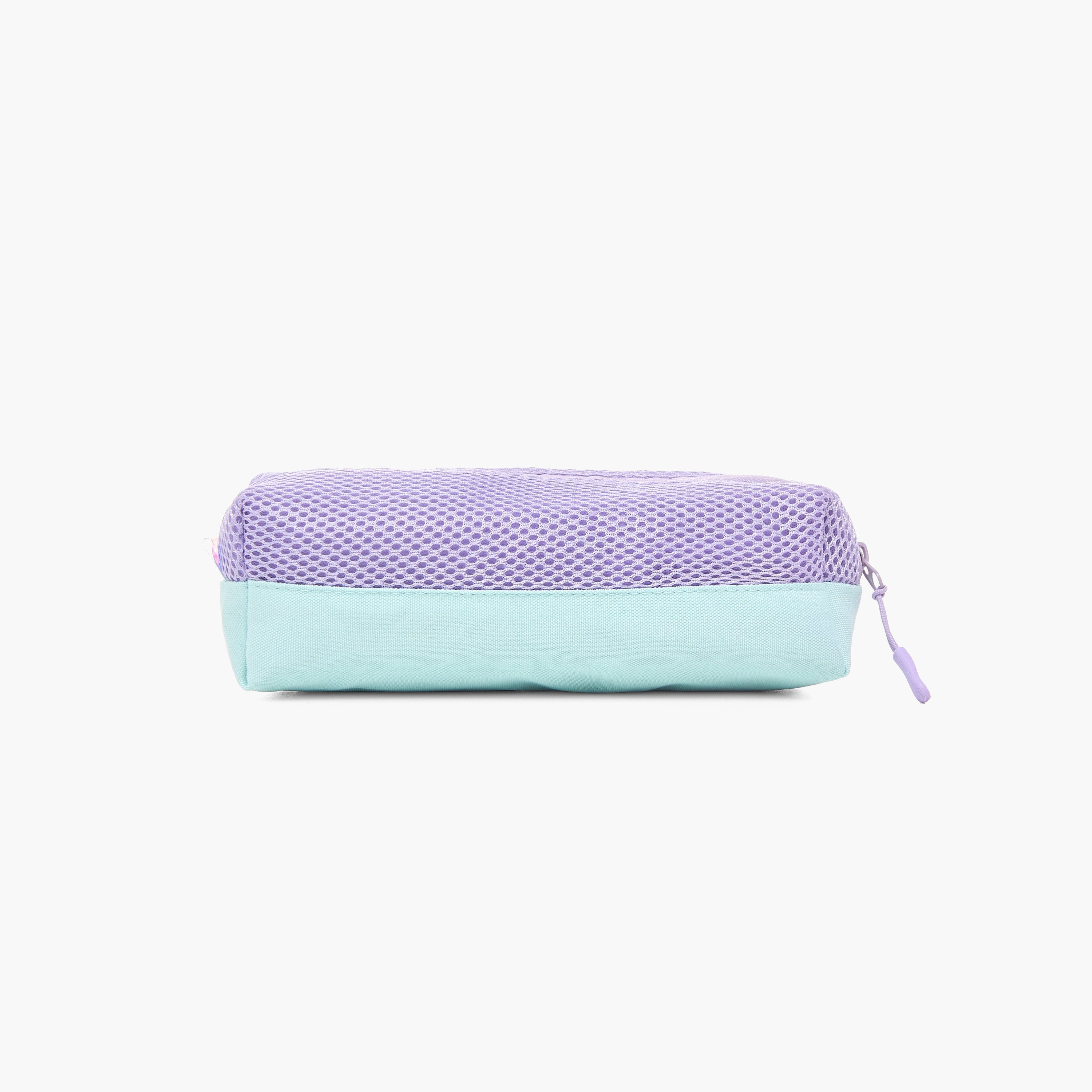 MARSHMALLOW Badge Detail Pencil Pouch with Zip Closure-school-stationery-pencilcases-image-3