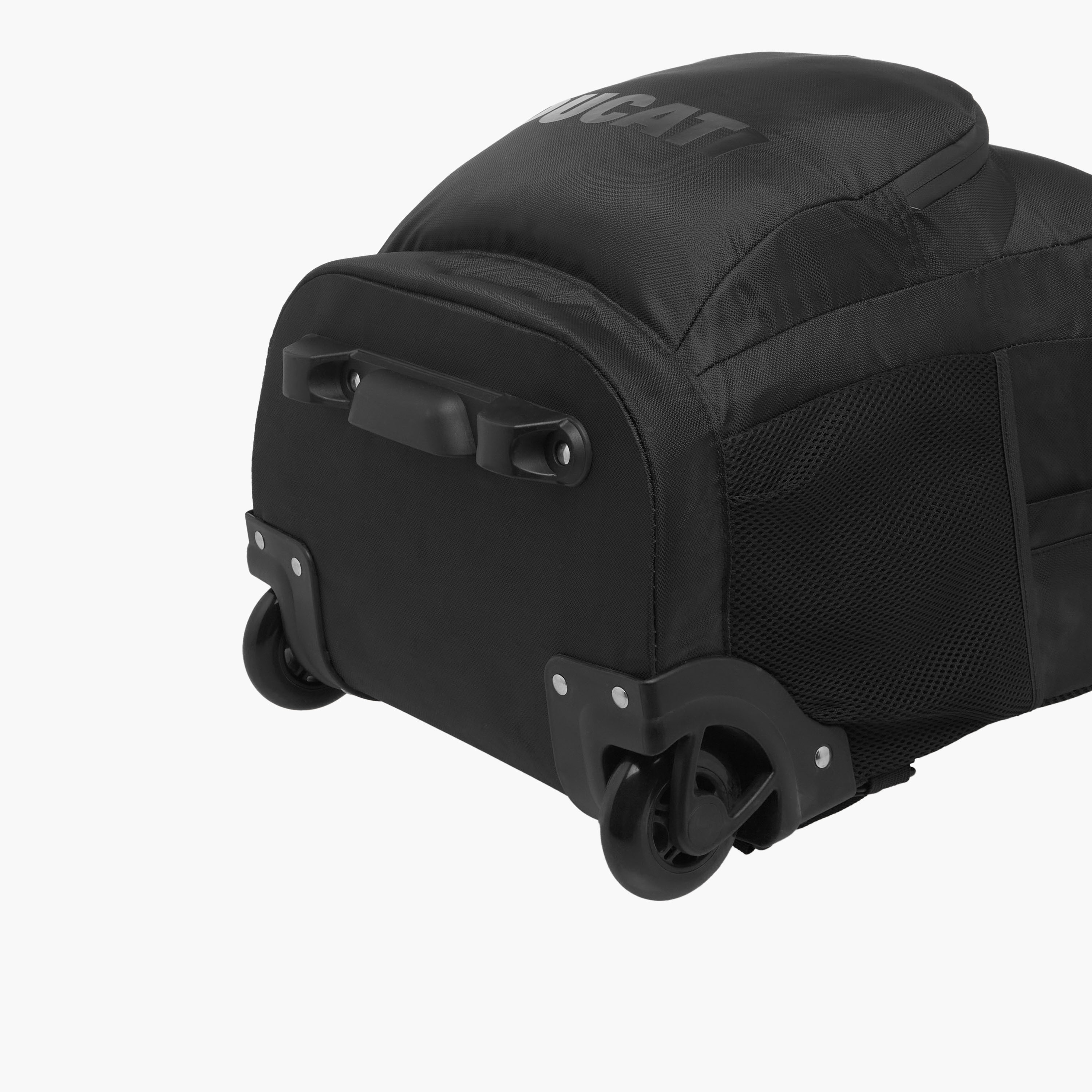 Ducati Logo Detail 18-inch Trolley Backpack with Retractable Handle - 34x19x46 cms-school-bagsandbackpacks-trolleybags-image-9
