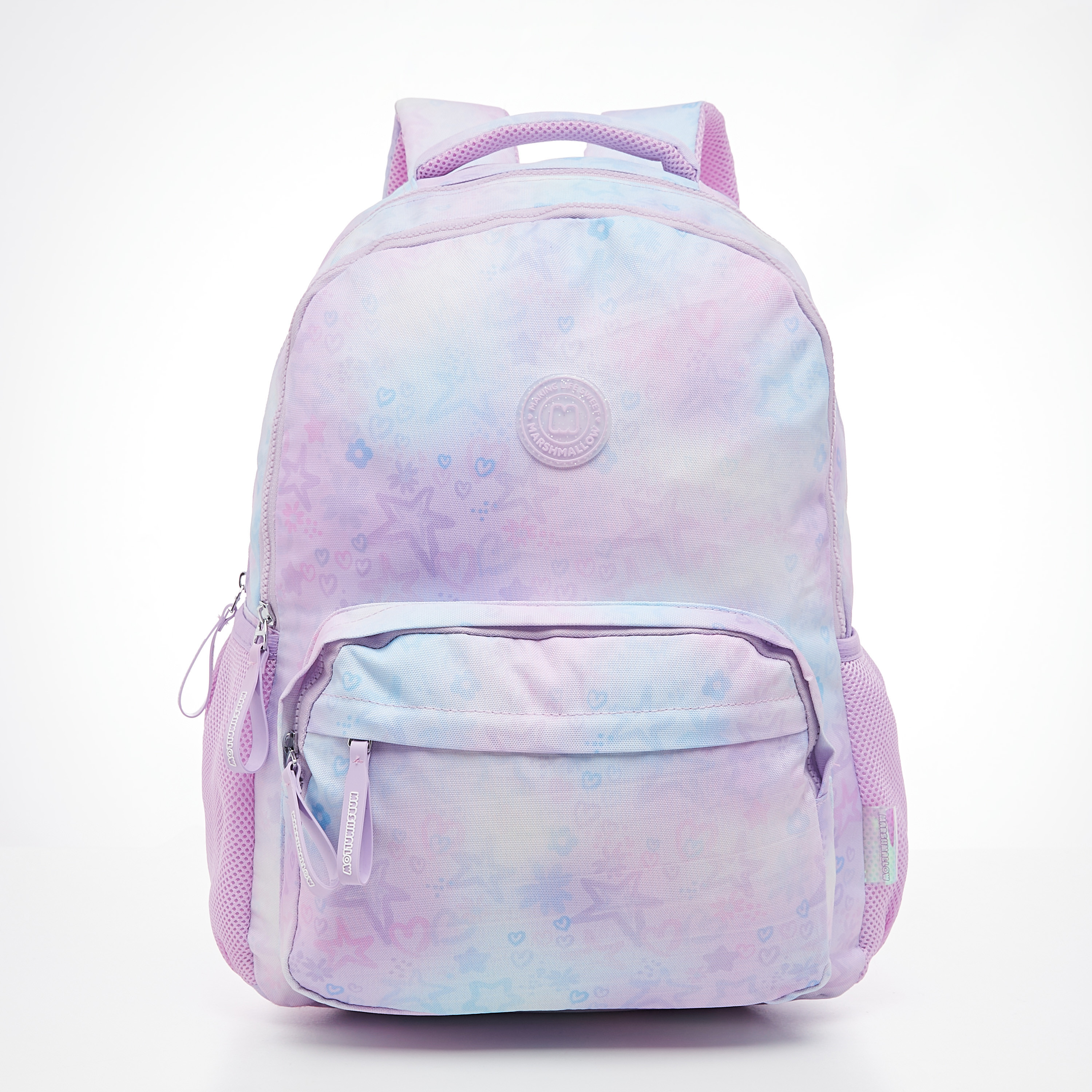 Marshmallow Printed 18-inch Backpack with Adjustable Straps - 33X16X43 cms-school-bagsandbackpacks-backpacks-image-1