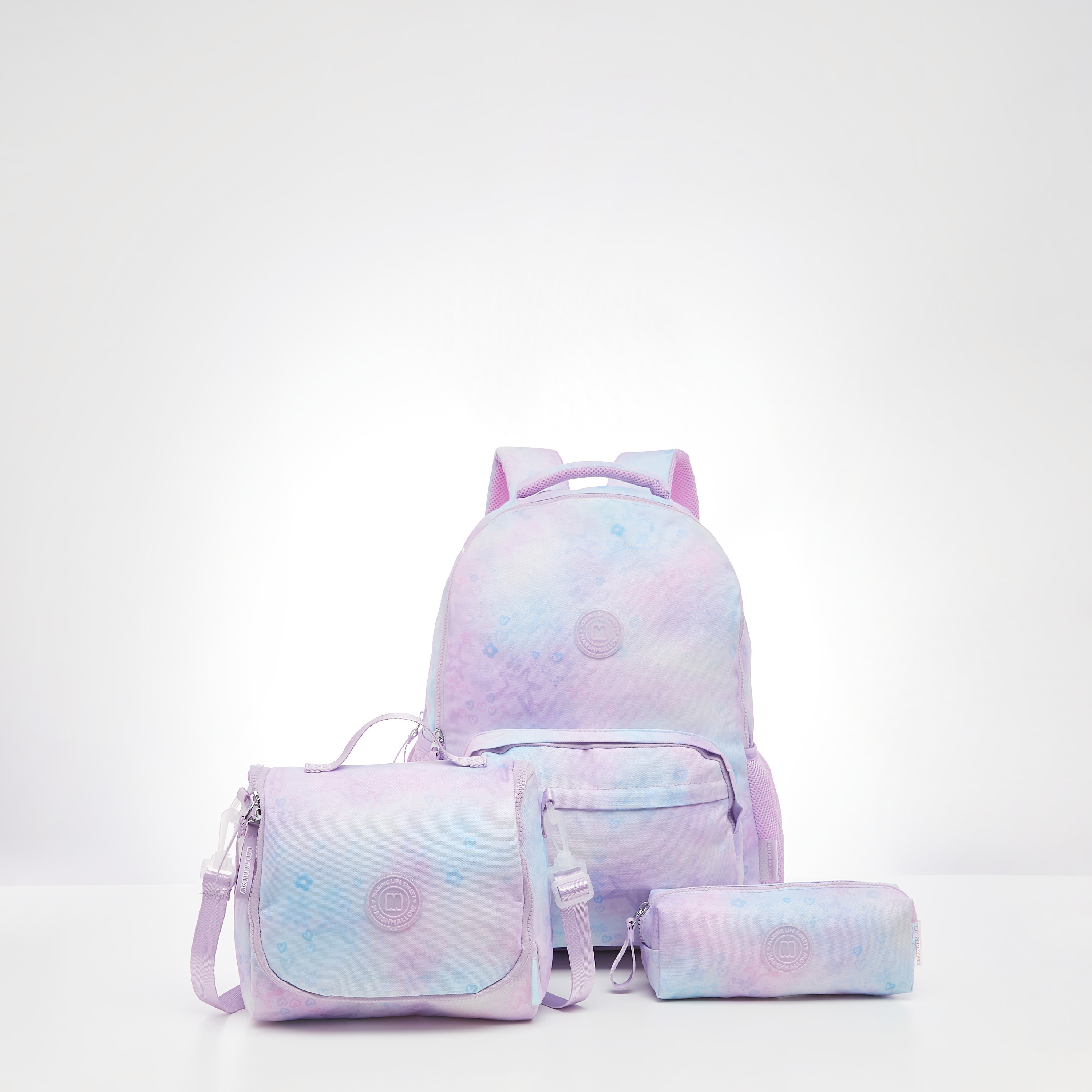 Marshmallow Printed 18-inch Backpack with Adjustable Straps - 33X16X43 cms-school-bagsandbackpacks-backpacks-image-10