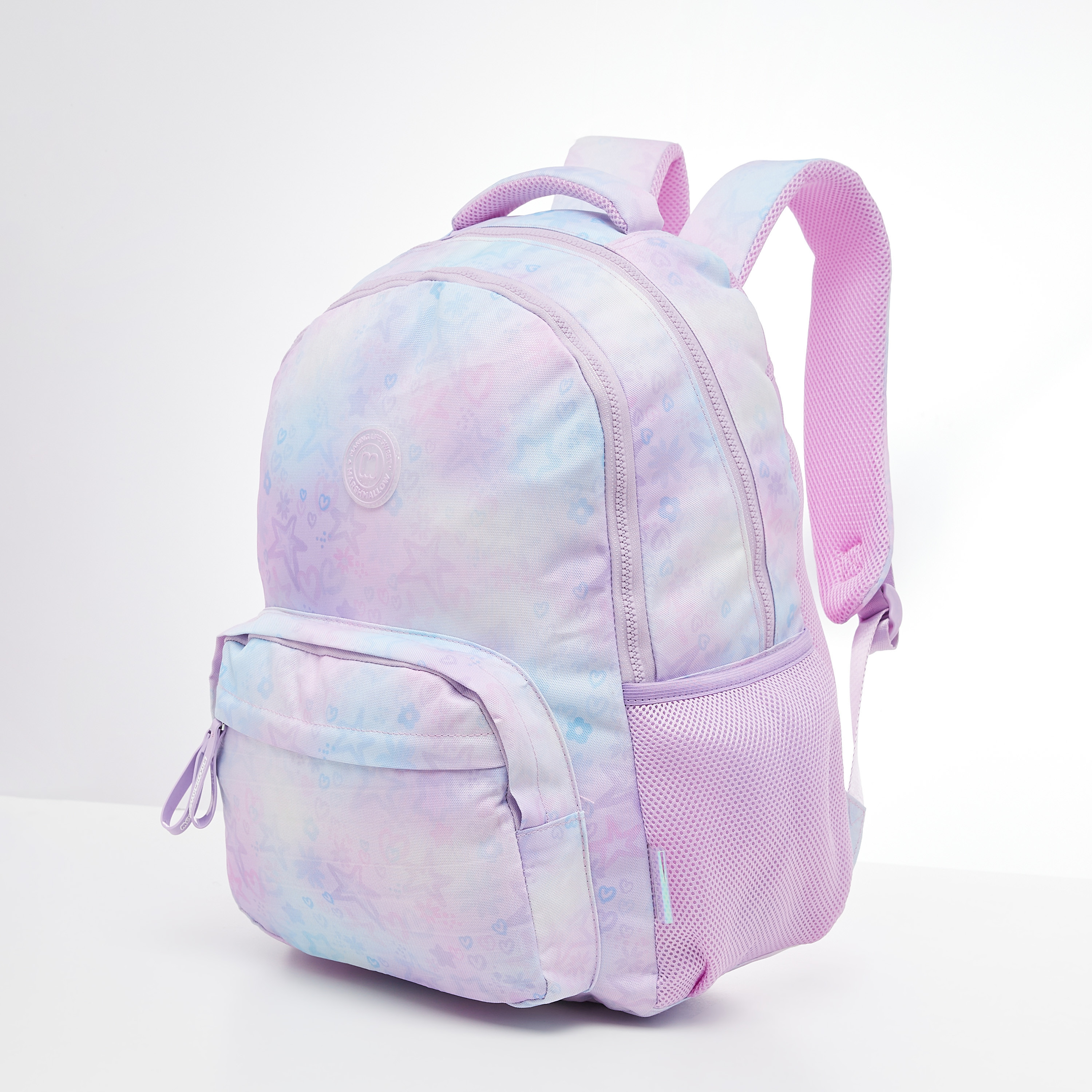 Marshmallow Printed 18-inch Backpack with Adjustable Straps - 33X16X43 cms-school-bagsandbackpacks-backpacks-image-2